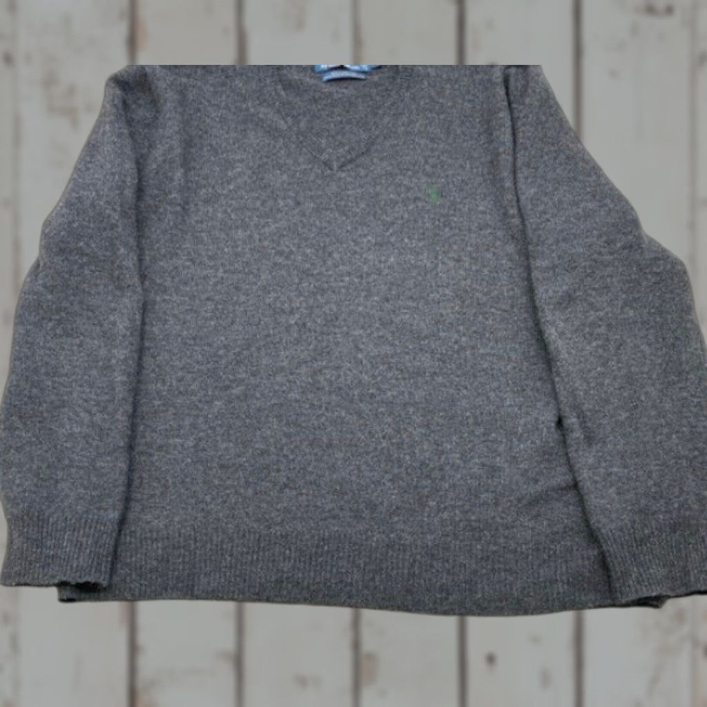 Murano Murano Sweater Shirt Men L Gray Crew Neck Long Sleeve Wool Acrylic 55/45 Italy 5406 Size US L / EU 52-54 / 3 - 1 Thumbnail