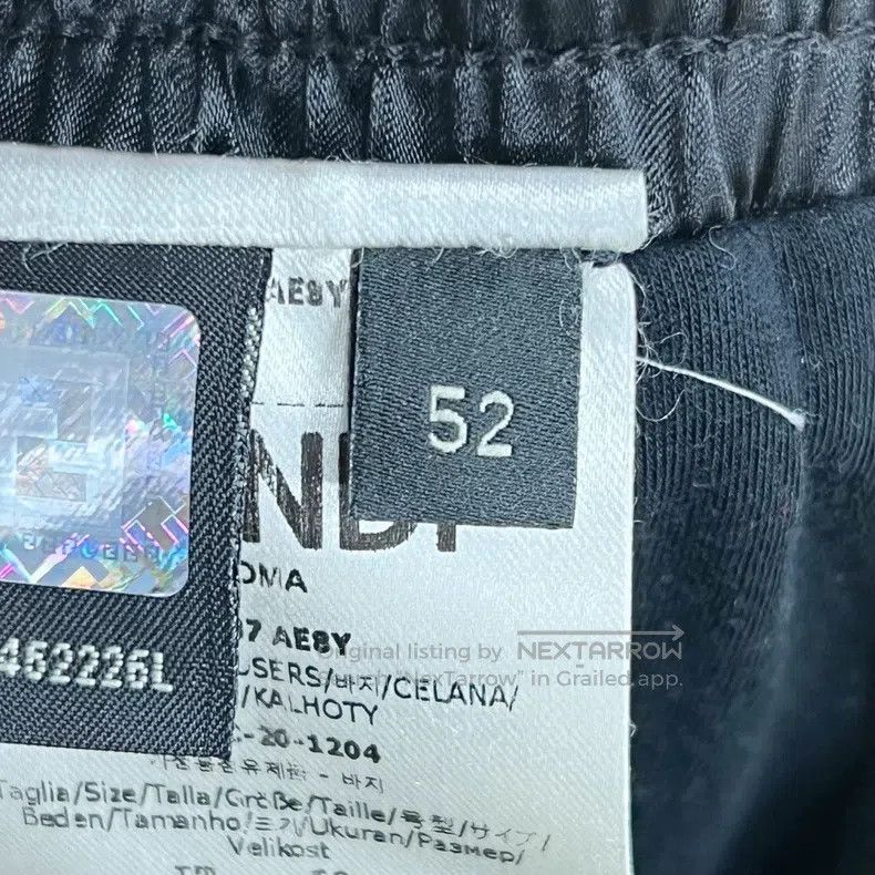 Other Fendi Black Striped Satin Drawstring Casual Trousers Size US 36 / EU 52 - 4 Thumbnail