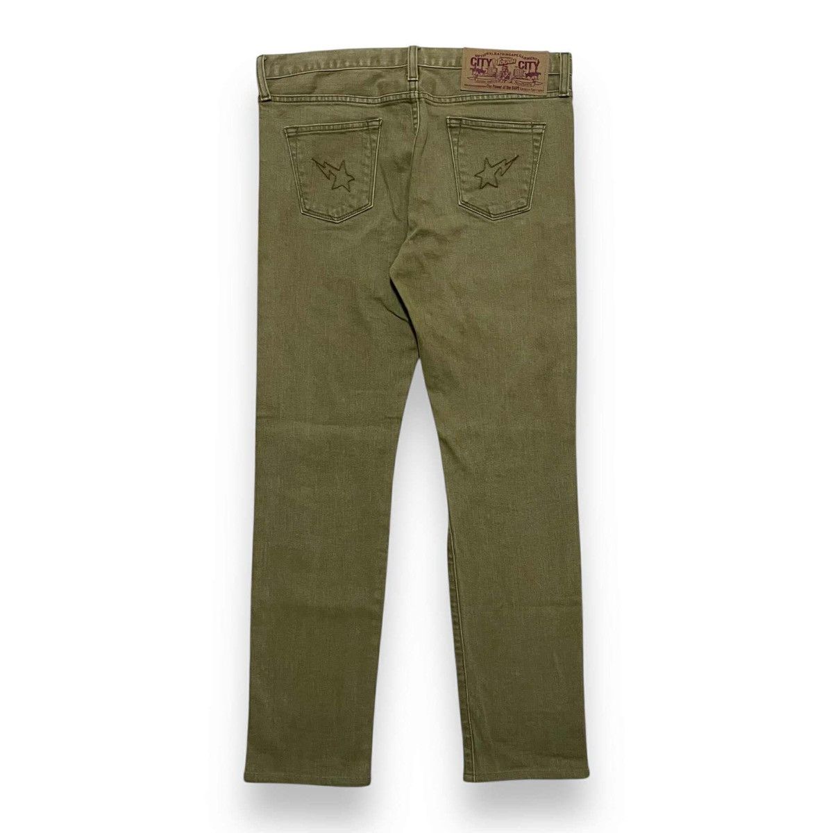Bape OG Bapesta Jeans Size 31" - 2 Thumbnail