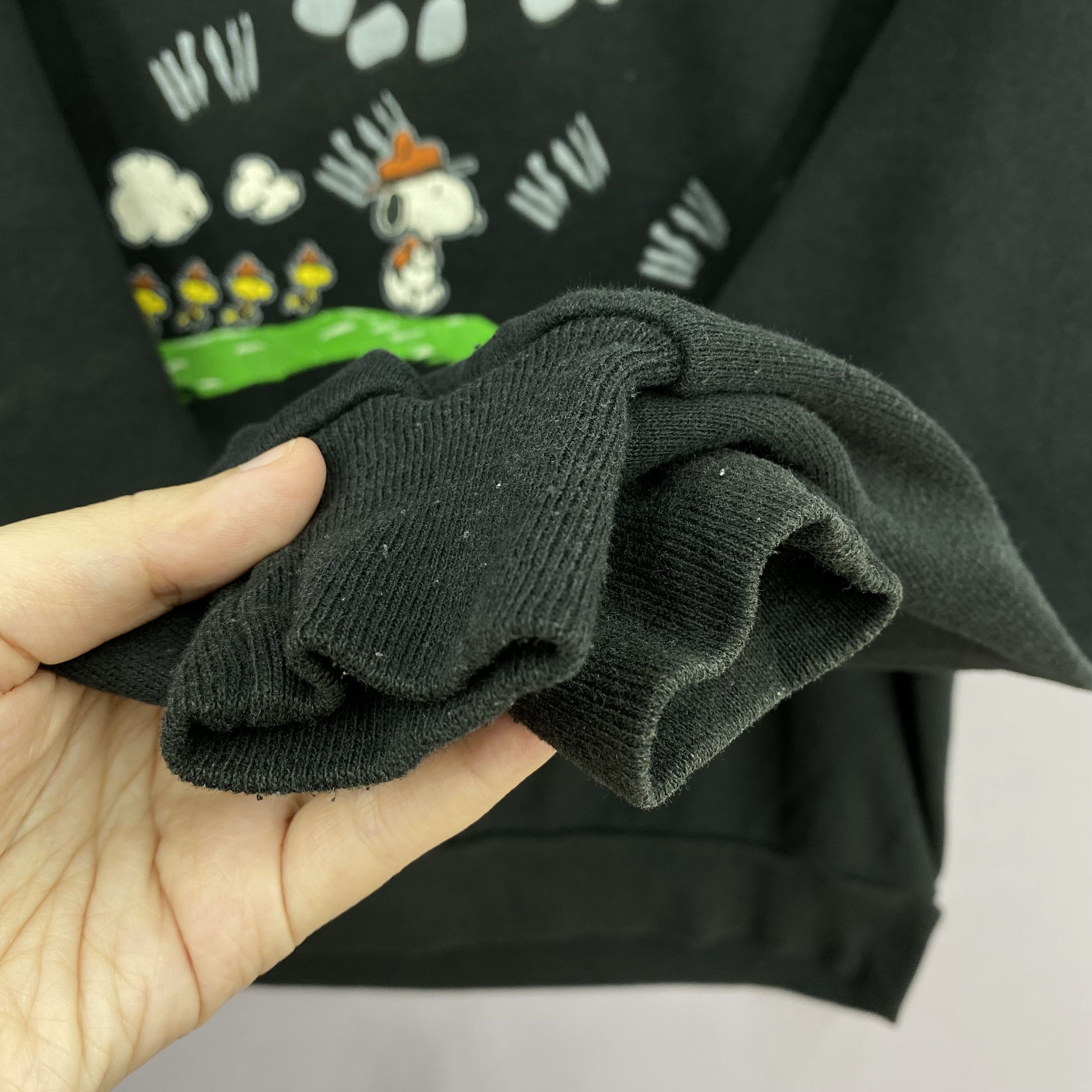 Vintage Vintage 90s Peanuts Snoopy Baseball Sweatshirt Jerzees USA Size US M / EU 48-50 / 2 - 6 Thumbnail