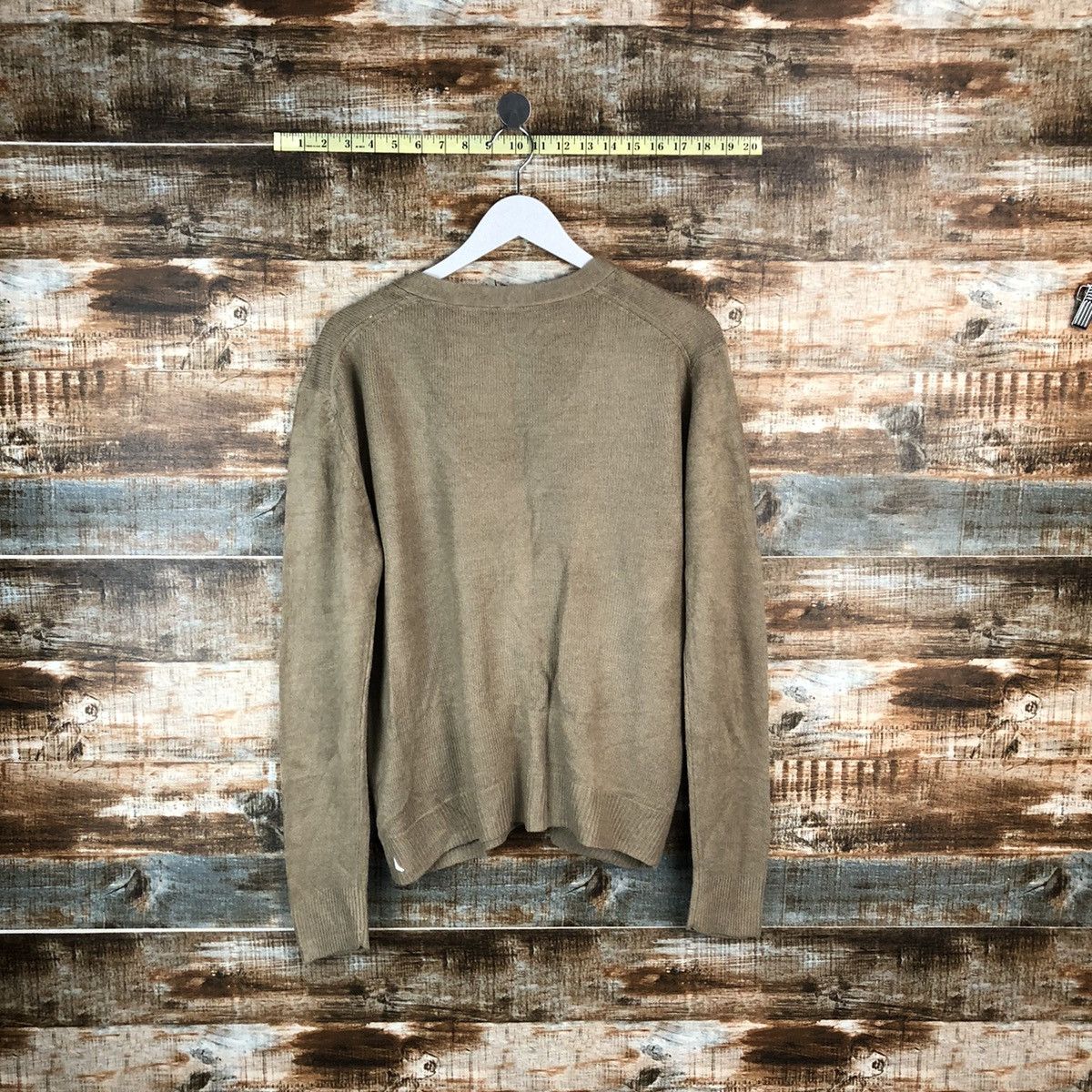 GU GU japan Brown Cardigan Knitwear #A1743 Size US M / EU 48-50 / 2 - 13 Thumbnail