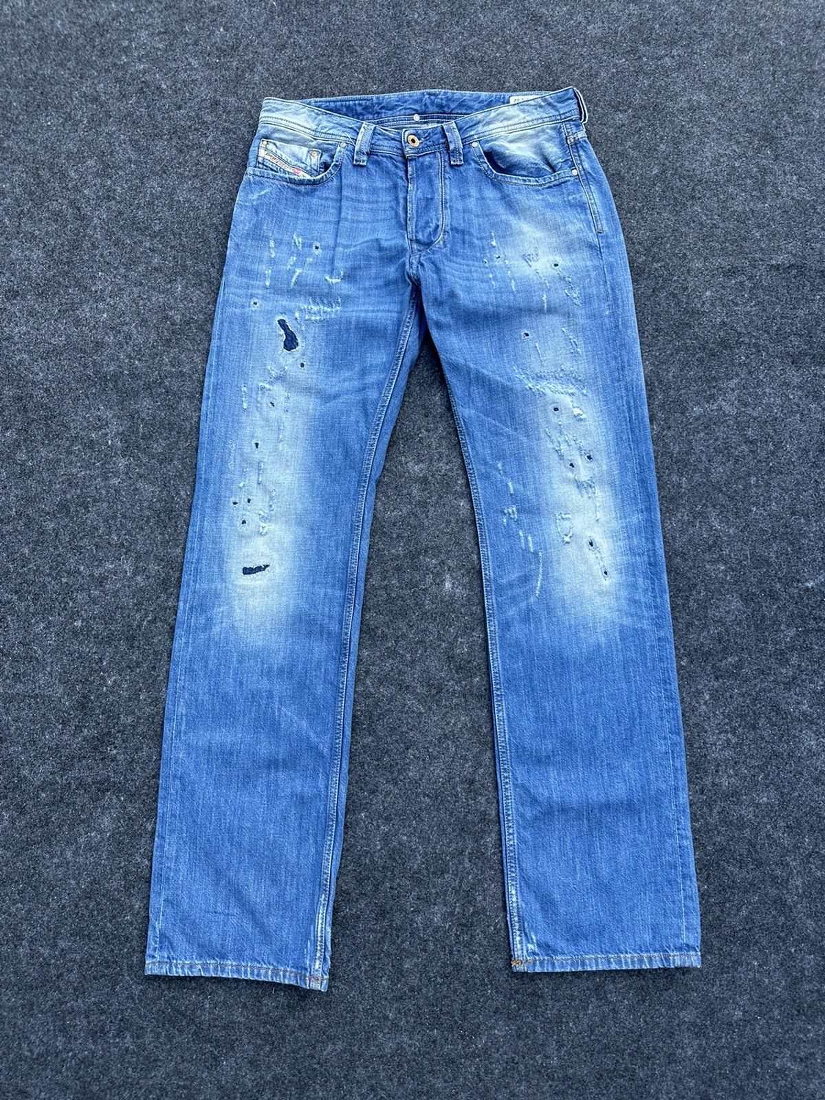 Diesel Vintage Diesel Industries Washed Denim 31x33 D48 Size US 31 - 1 Thumbnail