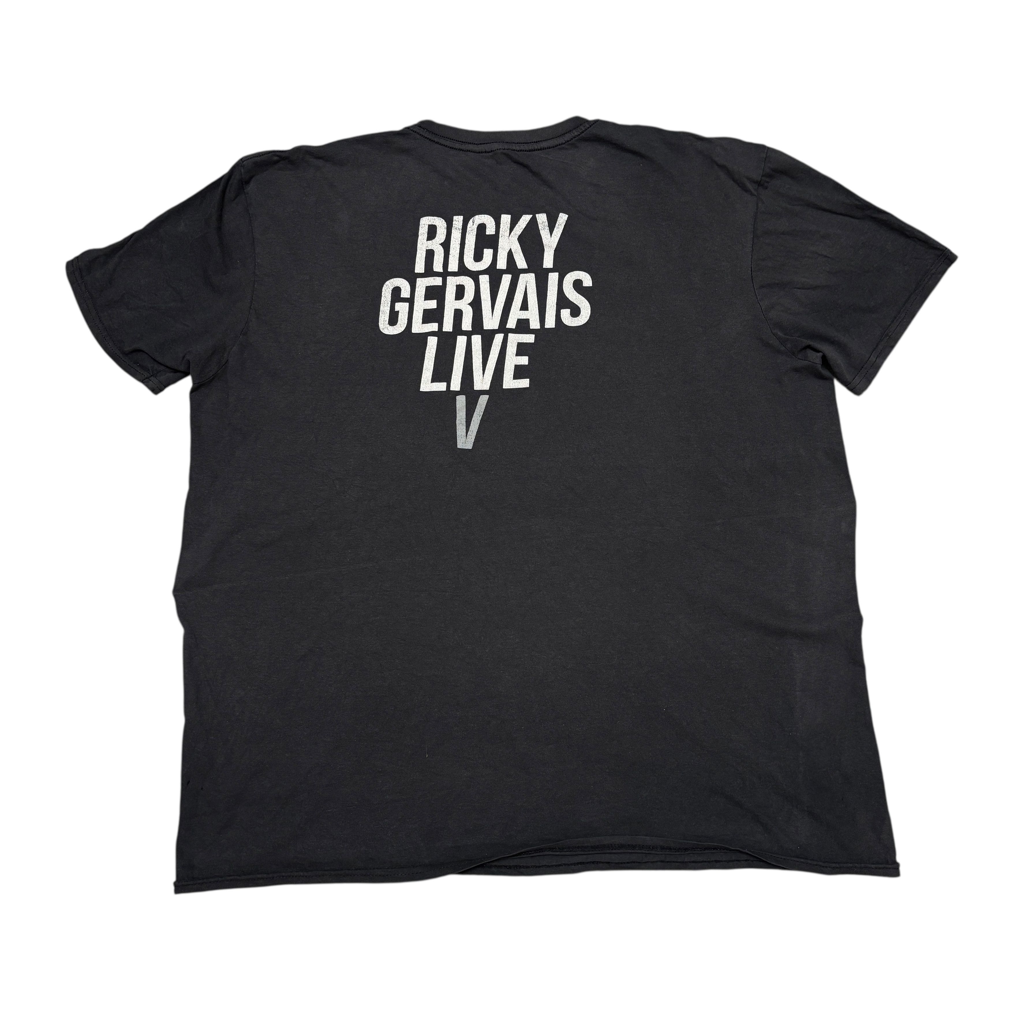 Band Tees × Vintage Ricky Gervais Shirt Comedy Humor Vintage Movie Shirt Size US XL / EU 56 / 4 - 2 Thumbnail