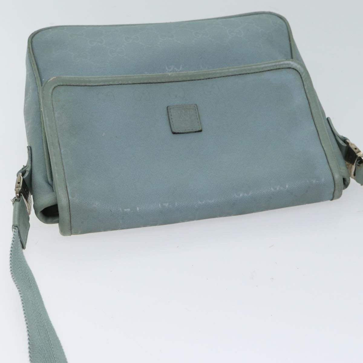 Gucci GUCCI GG Implementation Shoulder Bag Light Blue Size ONE SIZE - 6 Thumbnail