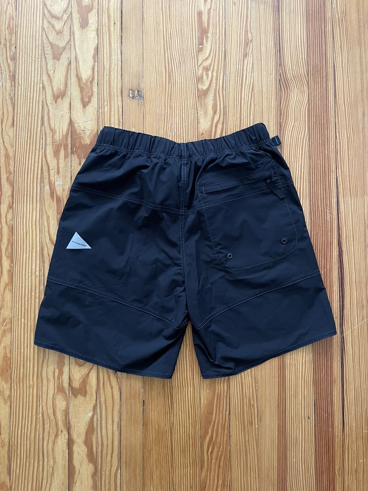 And Wander And Wander Nylon Wave Shorts Black Size US 32 / EU 48 - 2 Thumbnail