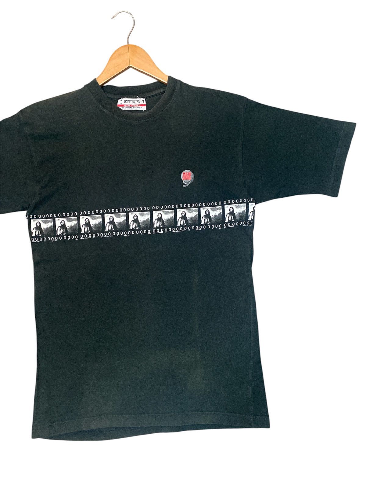 Designer × Renoma × Vintage 💥RARE💥VINTAGE 90S RENOMA UP PHOTO FILM ROLL SHIRT TEE✨ Size US M / EU 48-50 / 2 - 2 Thumbnail