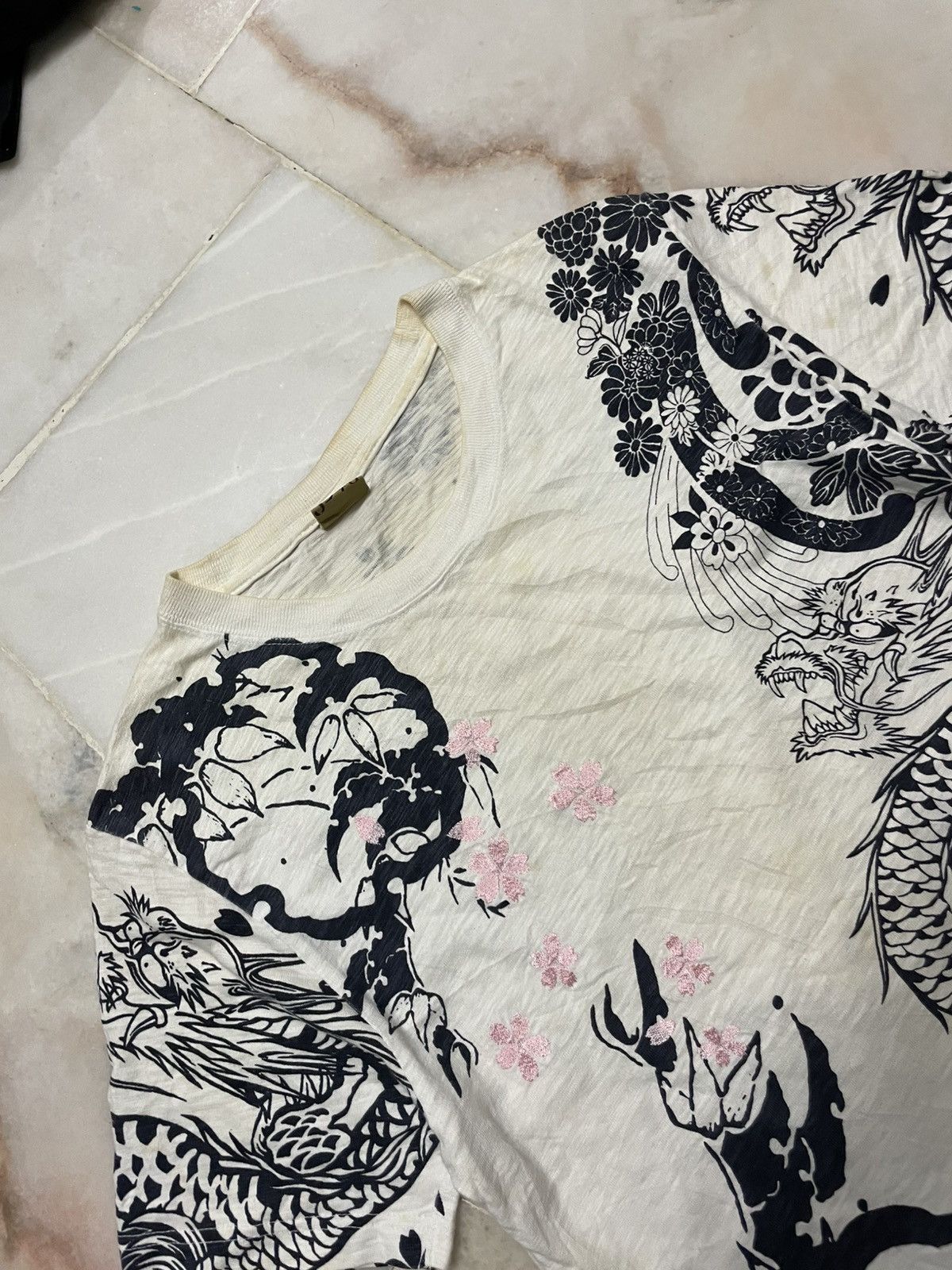 Seditionaries Japanese Culture Tattoo Dragon 3D Print Yakuza Style T-Shirt Size US S / EU 44-46 / 1 - 4 Thumbnail
