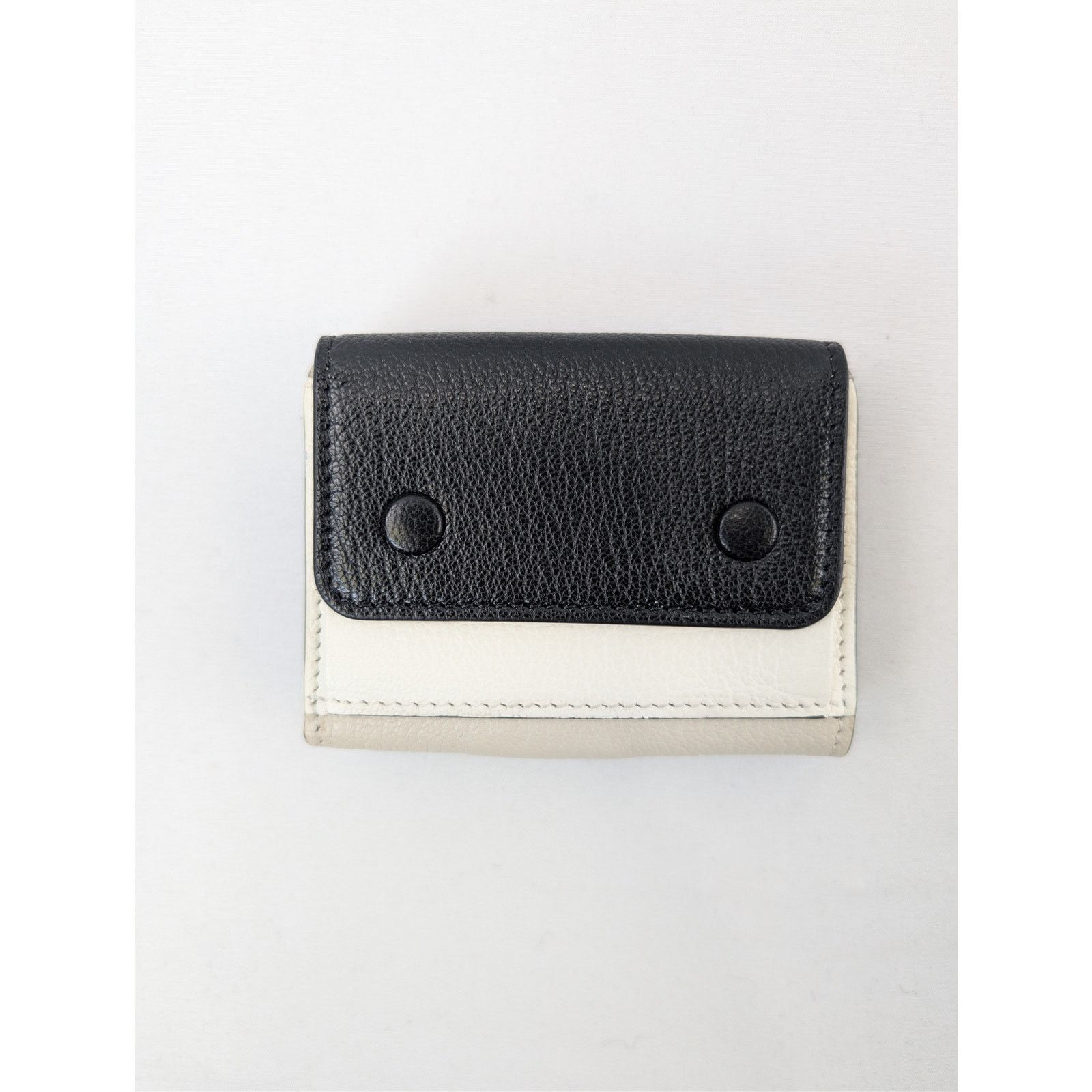 Maison Margiela o1rshd1 Size: OS / Leather Four-Stitch Clip Wallet Black Size ONE SIZE - 2 Thumbnail