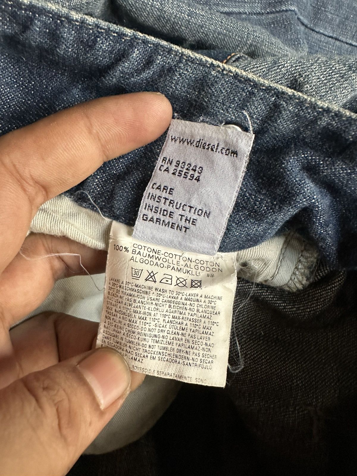 Diesel FLARE Diesel Low Rise Denim Size US 30 / EU 46 - 15 Thumbnail