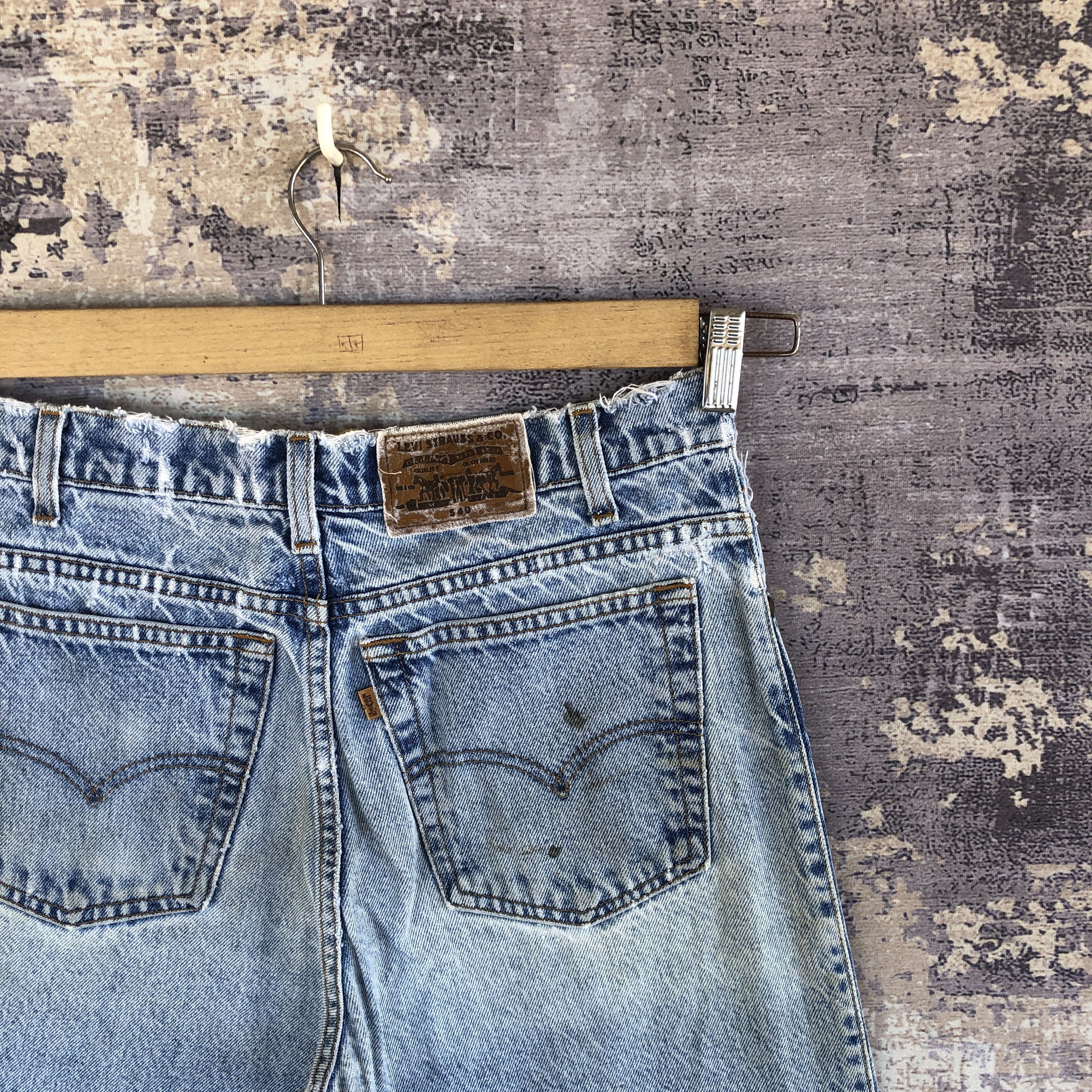Levi's 90s Levis 540 Jeans Levi's Dirty Distressed Orange Tab Denim Size US 28 / EU 44 - 5 Thumbnail