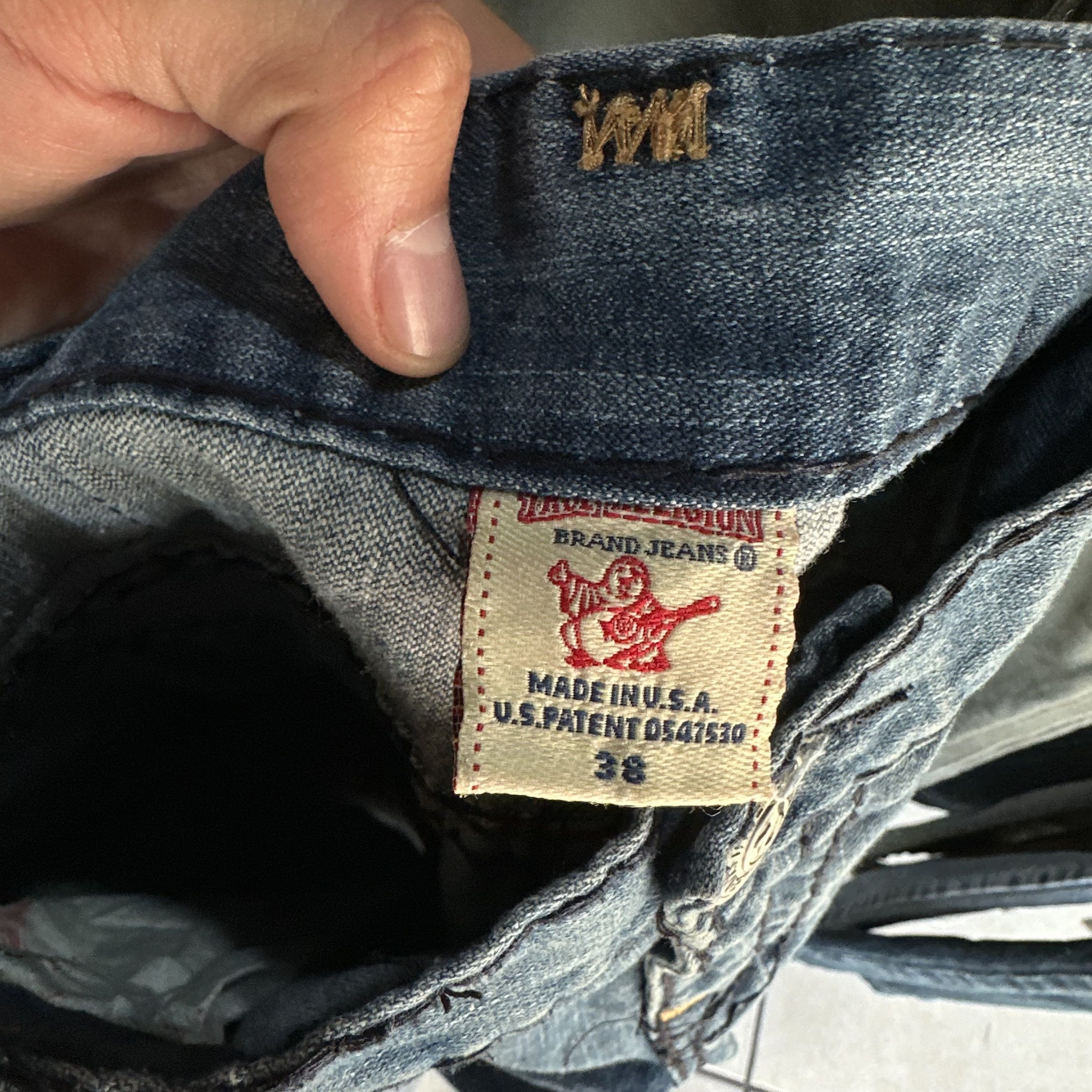 True Religion True Religion Billy Super T Jeans 38x33 Thick Stitching Size US 38 / EU 54 - 5 Thumbnail