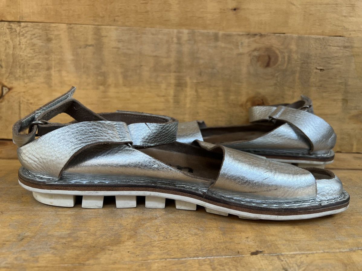 Trippen Trippen Fez F Women's Silver Flat Shoes Size EU 41 / US 9 Size US 11 / IT 41 - 9 Thumbnail