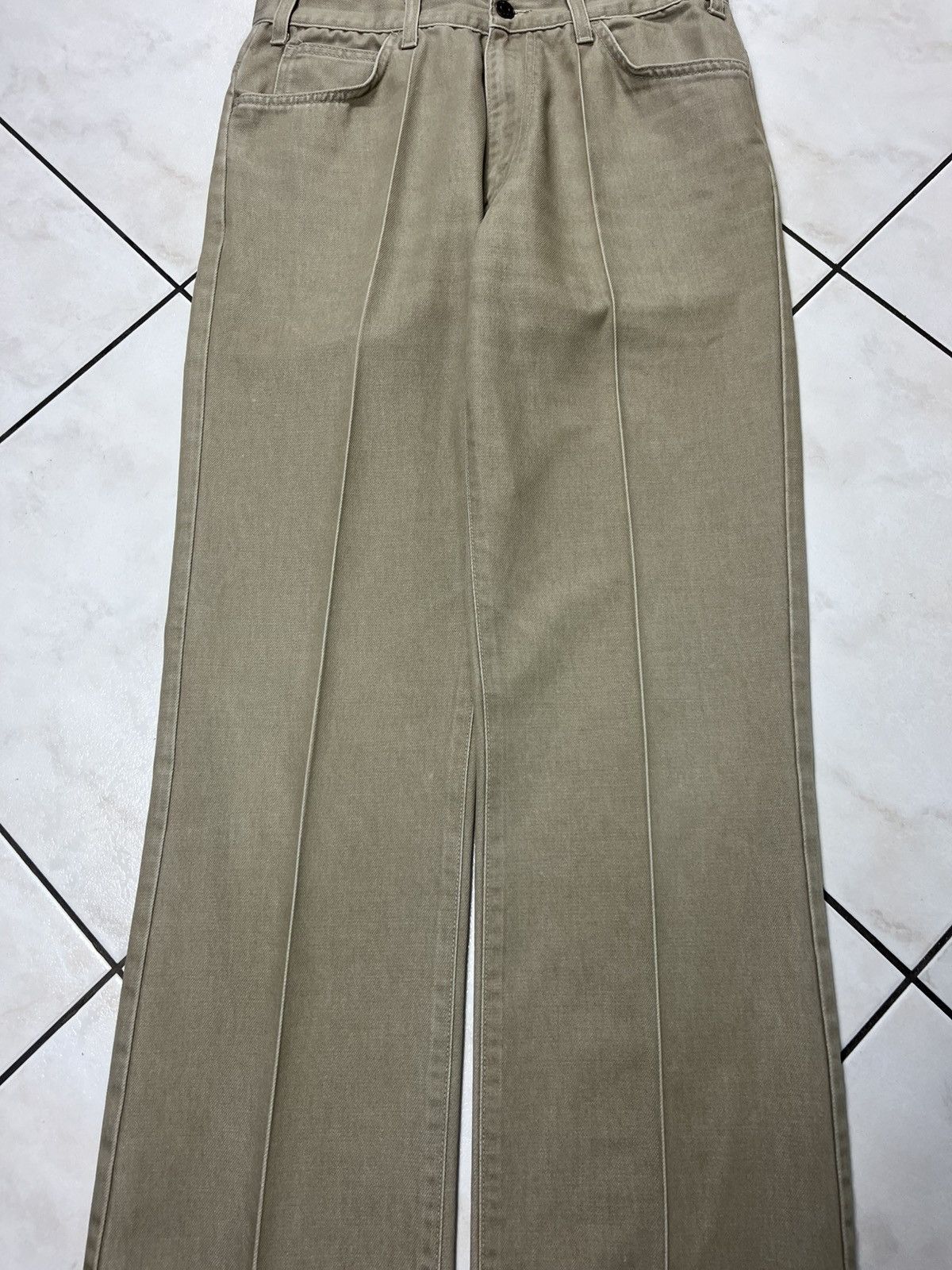 Levi's × Levi's Vintage Clothing × Vintage Vintage 90s Levi’s sta-prest center creased pants casual Size US 32 / EU 48 - 4 Thumbnail