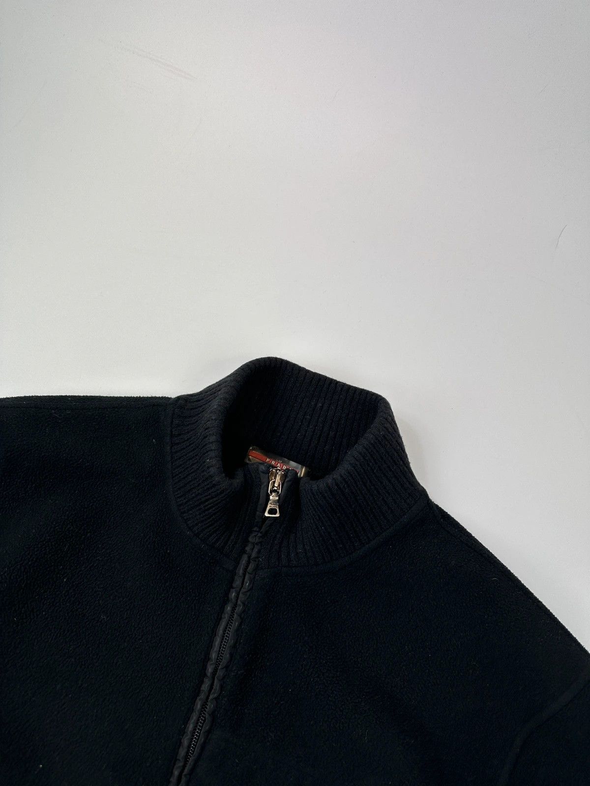 Prada Prada Sport FW01-05 Black Fleece Quarter Zip Pocket Size US M / EU 48-50 / 2 - 3 Thumbnail