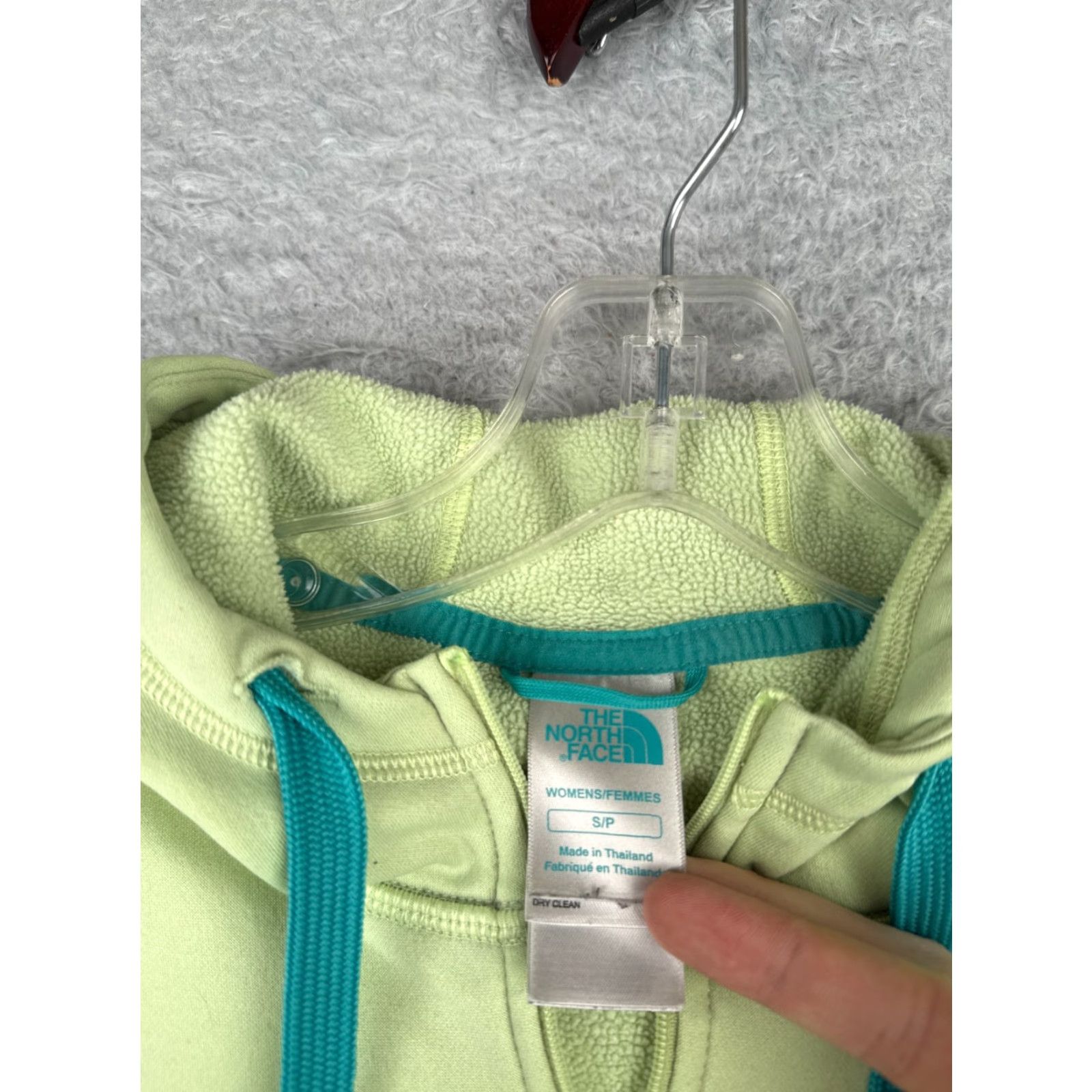 The North Face The North Face Hoodie Women Small Yellow Full Zip 100% Polyester Pockets Socks? Size S / US 4 / IT 40 - 7 Thumbnail