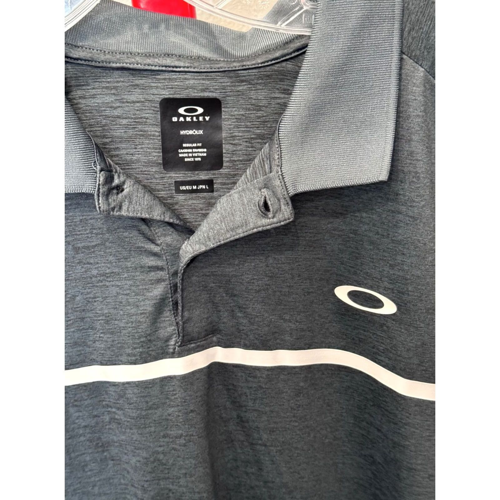 Oakley Oakley Long Sleeve Hydro Lux POLO SHIRT Medium M Mens Size US M / EU 48-50 / 2 - 6 Thumbnail
