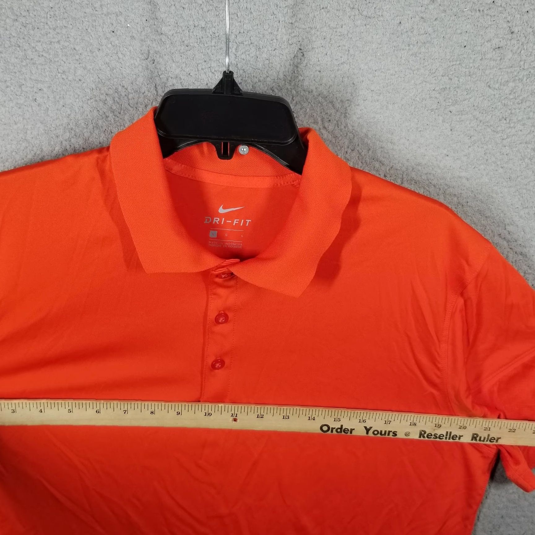 Nike Nike Dri-FIT Polo Shirt Mens Large Orange Performance Golf Athletic 945841-810 Size US L / EU 52-54 / 3 - 6 Thumbnail