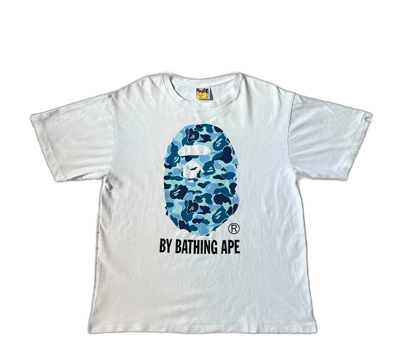 Bape Bape Camo Logo Short Sleeve T-Shirt Size US L / EU 52-54 / 3 - 1 Thumbnail