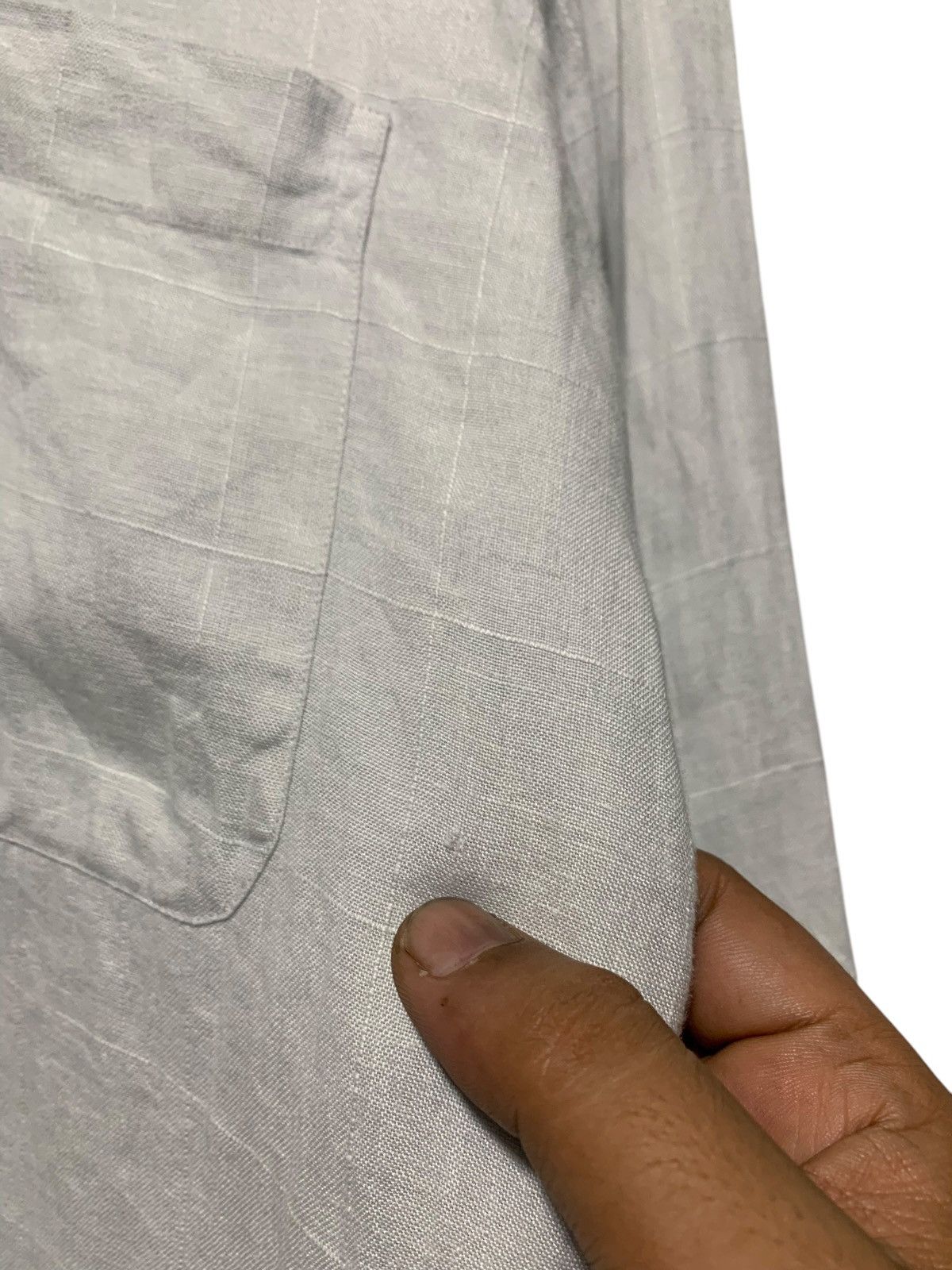 Ermenegildo Zegna Ermenegildo Zegna Linen button up shirt Size US M / EU 48-50 / 2 - 6 Thumbnail
