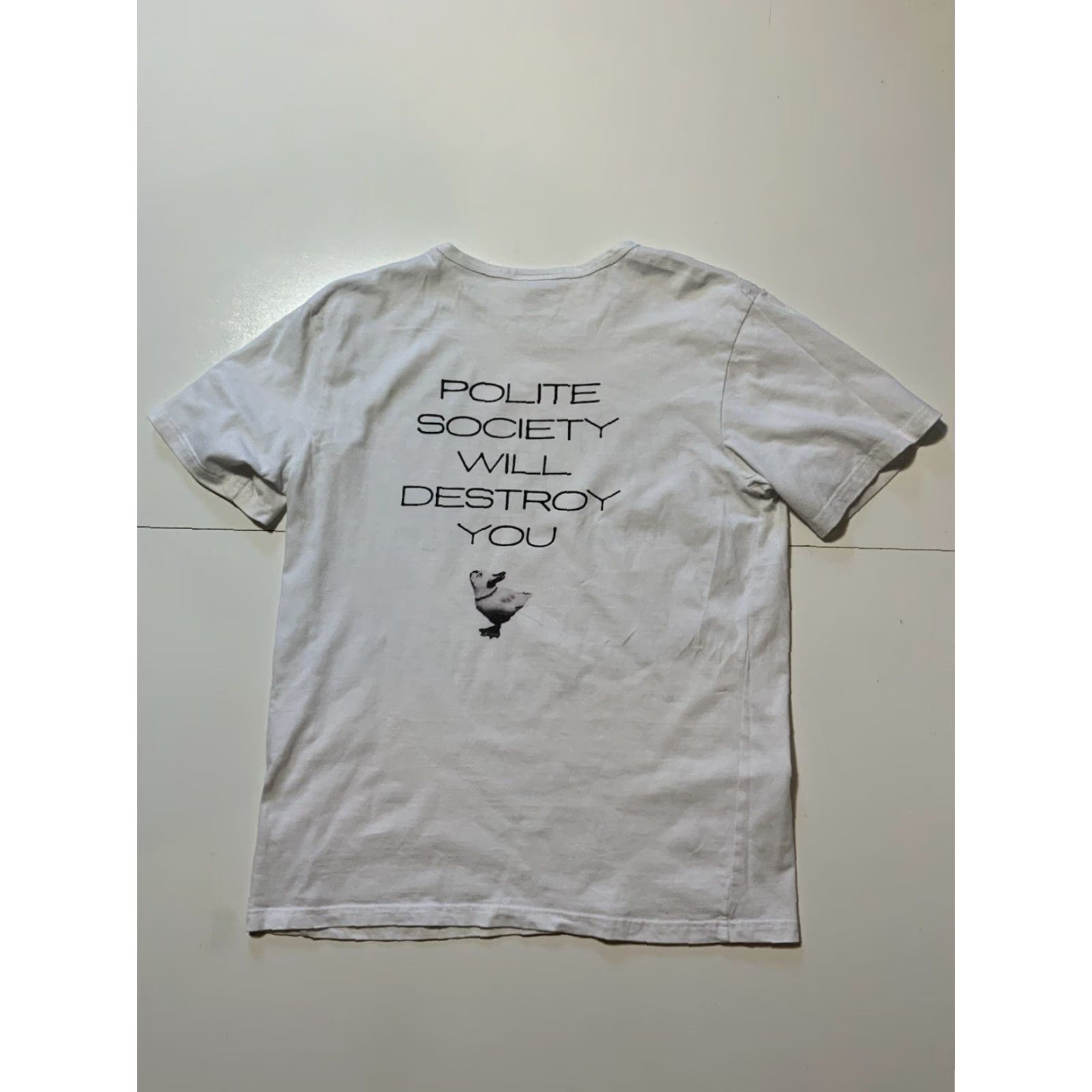 Vintage POOR THINGS Movie Shirt M White 20th Century Studios Male Adults Polite Society Will Destroy You Comedy Fantasy Official Merch Graphic T-Shirt Size US M / EU 48-50 / 2 - 2 Thumbnail