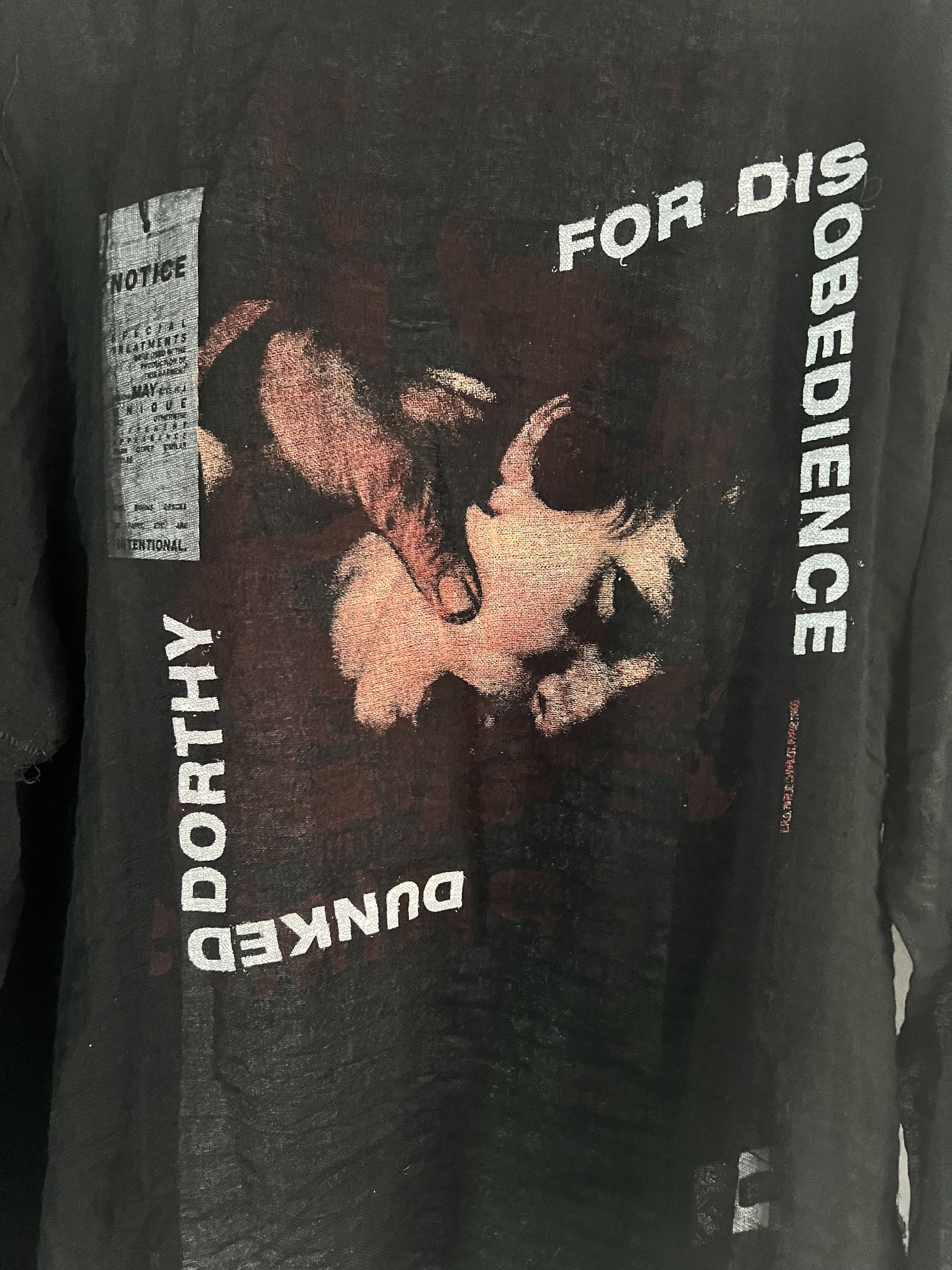 Enfants Riches Deprimes BNWt Runway23 Dorothy Dunked Double Layer Ls T-Shirt Size US XL / EU 56 / 4 - 5 Thumbnail