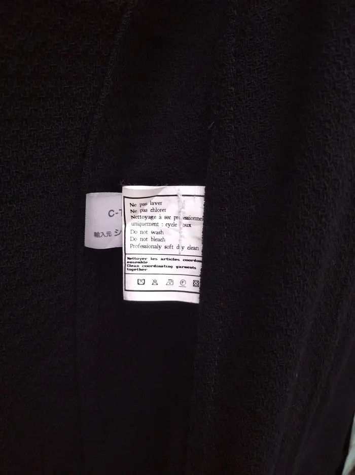 Chanel Chanel 94A Cc Mark Boton Tweed Chaqueta Large Button Size S / US 4 / IT 40 - 8 Thumbnail