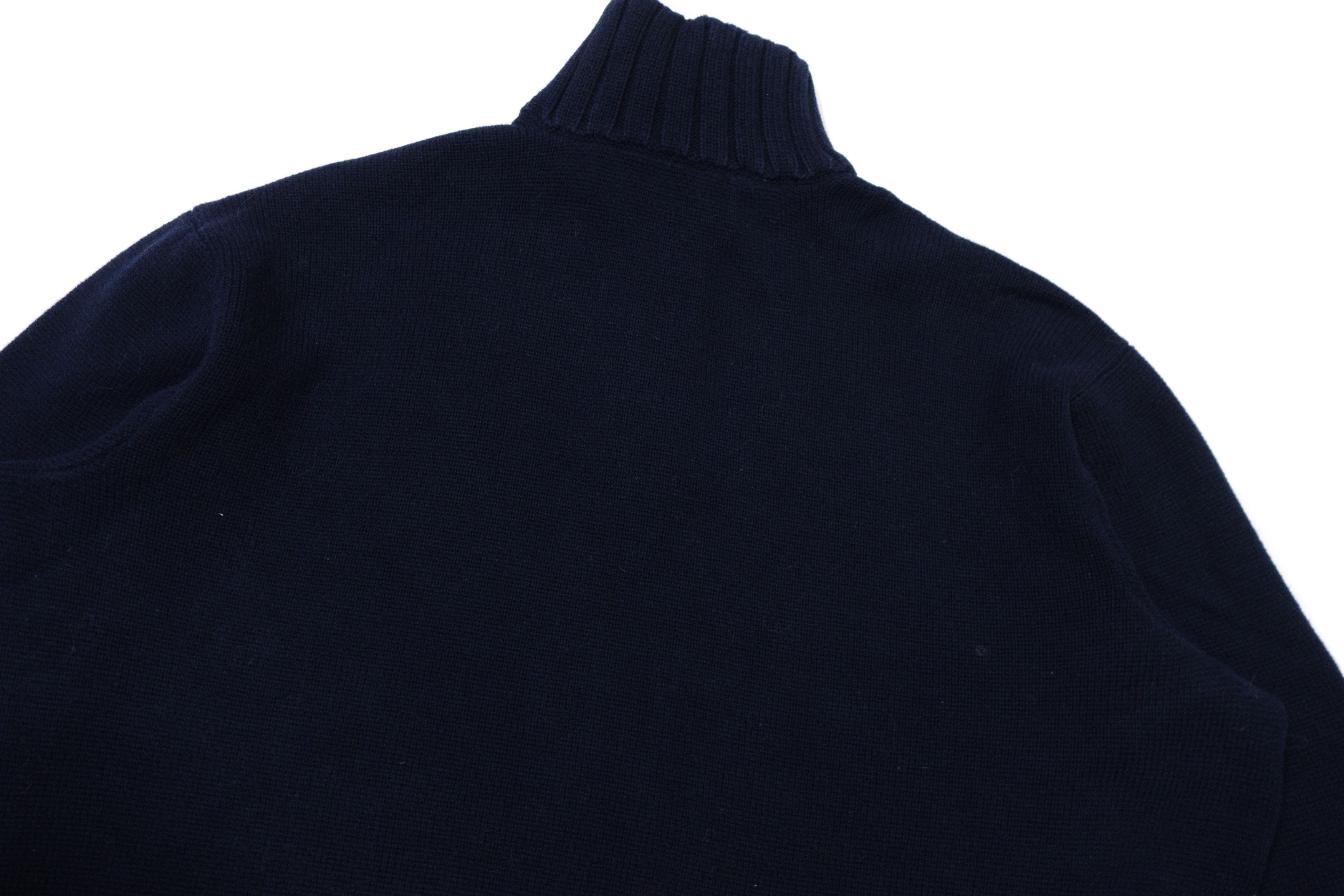 Polo Ralph Lauren 90s Polo Sport Ralph Lauren 1/4 Zip Knit High Neck Sweater Size US L / EU 52-54 / 3 - 4 Thumbnail
