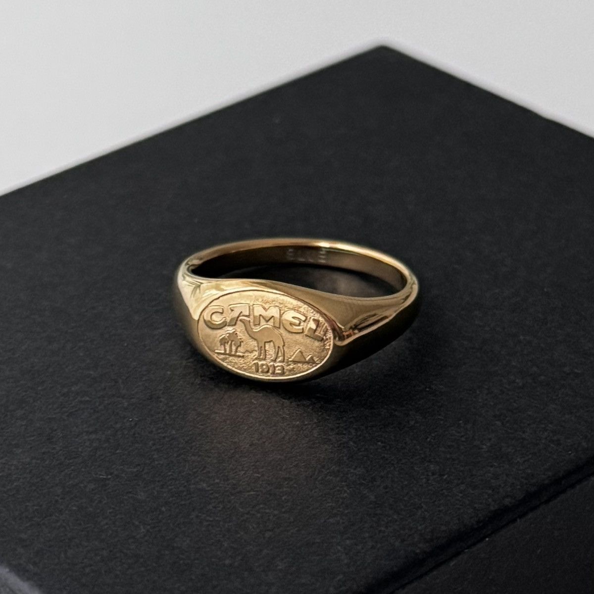 Camel Camel ring 18K gold plated Size 40 - 1 Thumbnail