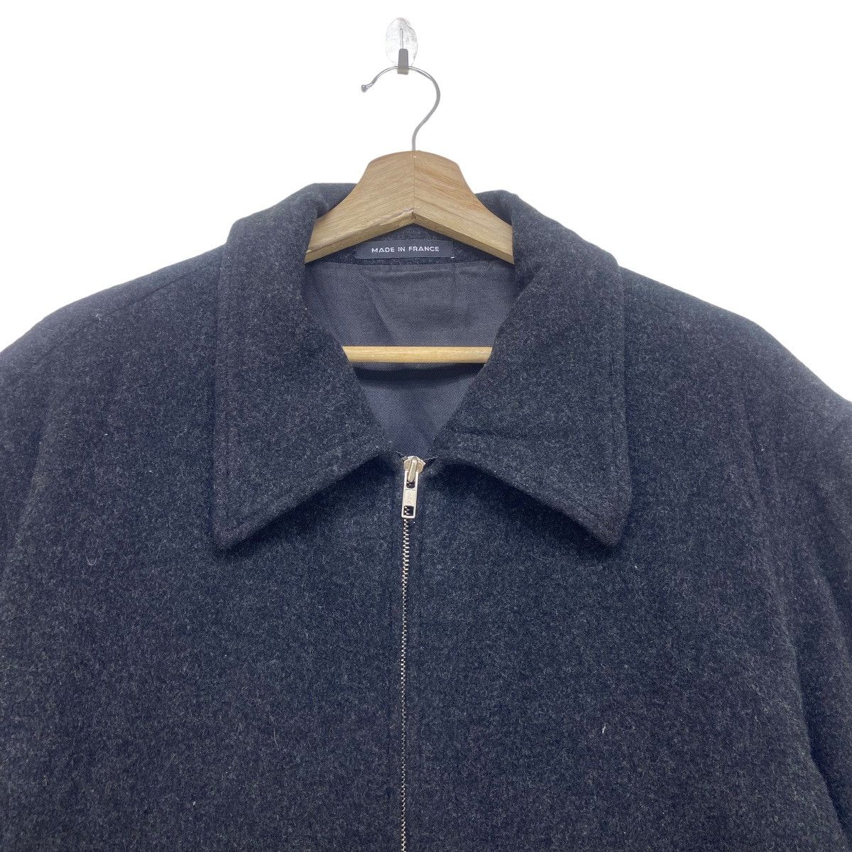 agnes b. Made in France Agnes B Homme Paris Wool Zipper Jacket Size US M / EU 48-50 / 2 - 8 Thumbnail