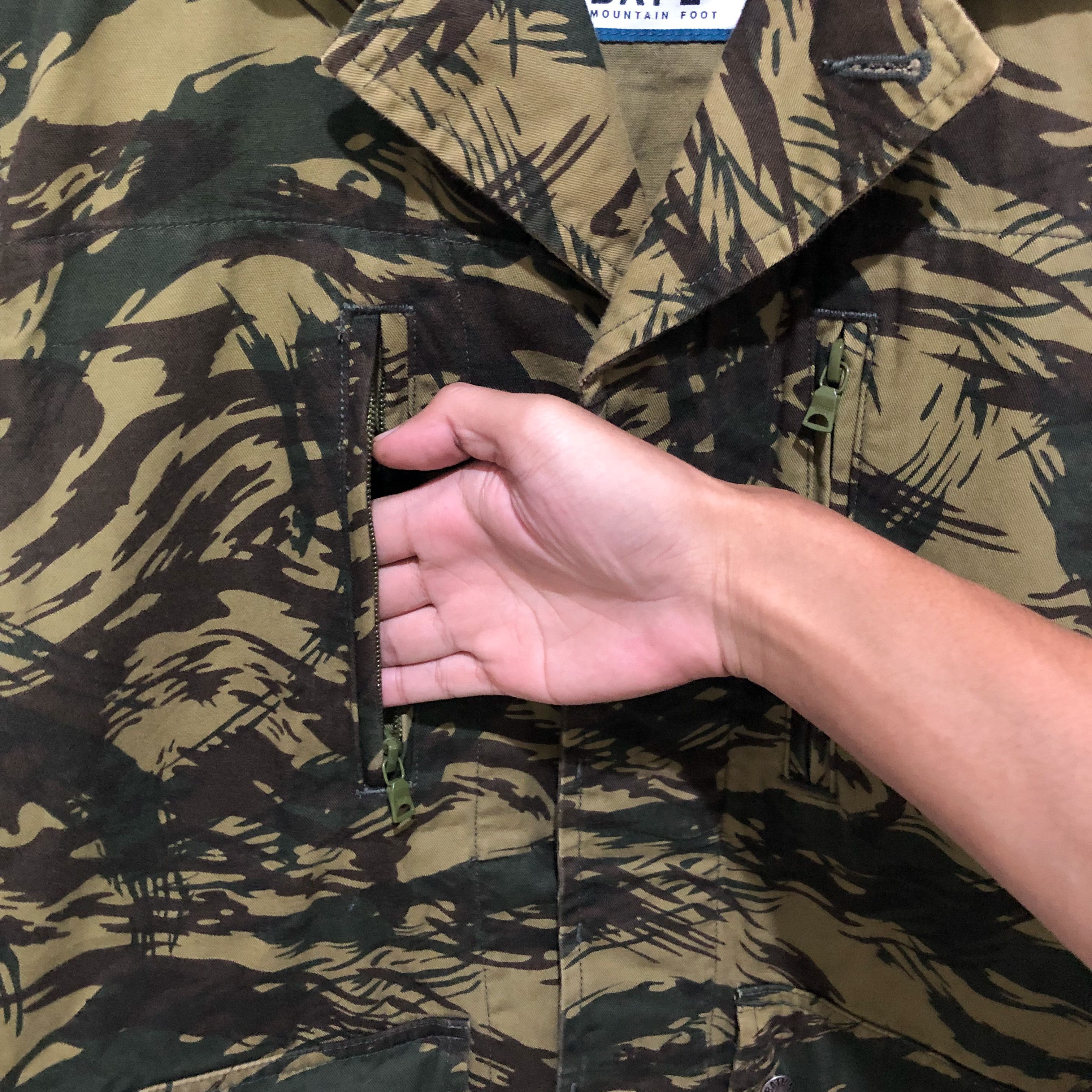 Bape Archive Bape Mountain Foot 2013 Lizard Camo Jacket Size US M / EU 48-50 / 2 - 7 Thumbnail