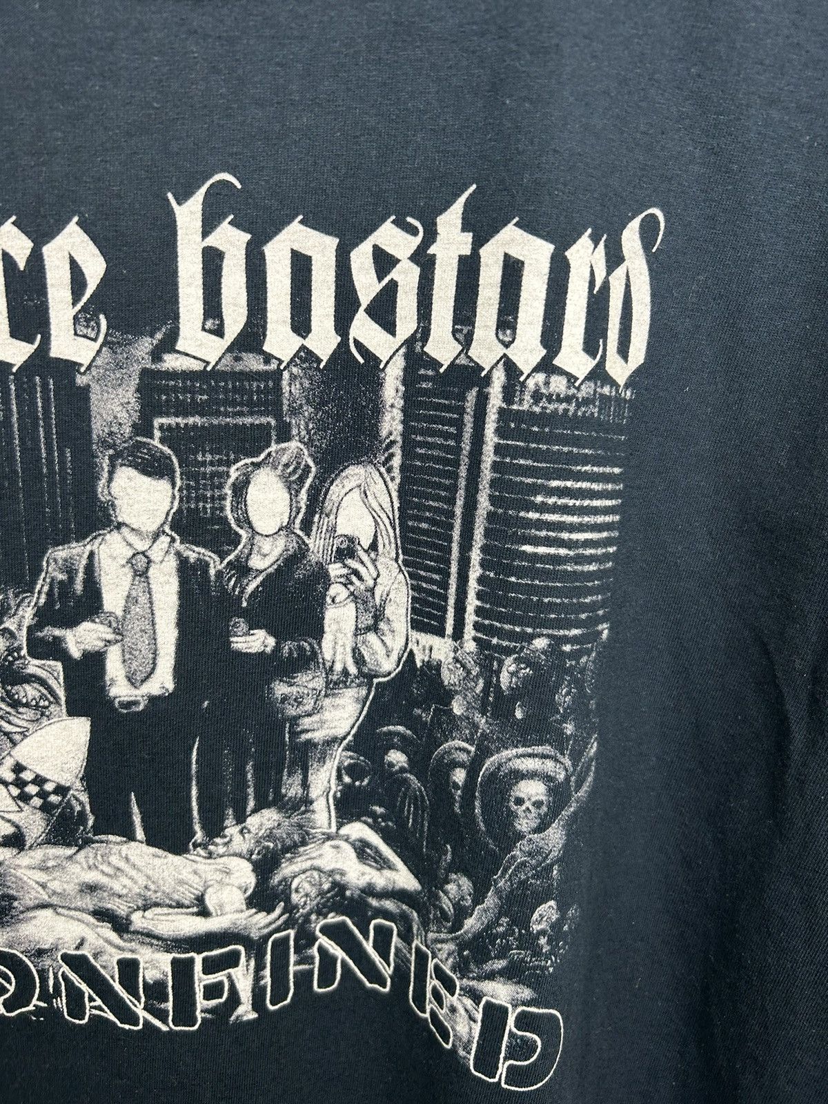 Band Tees × Vintage Vintage Band Doom Police Bastard T Shirt Confined Size US L / EU 52-54 / 3 - 8 Thumbnail
