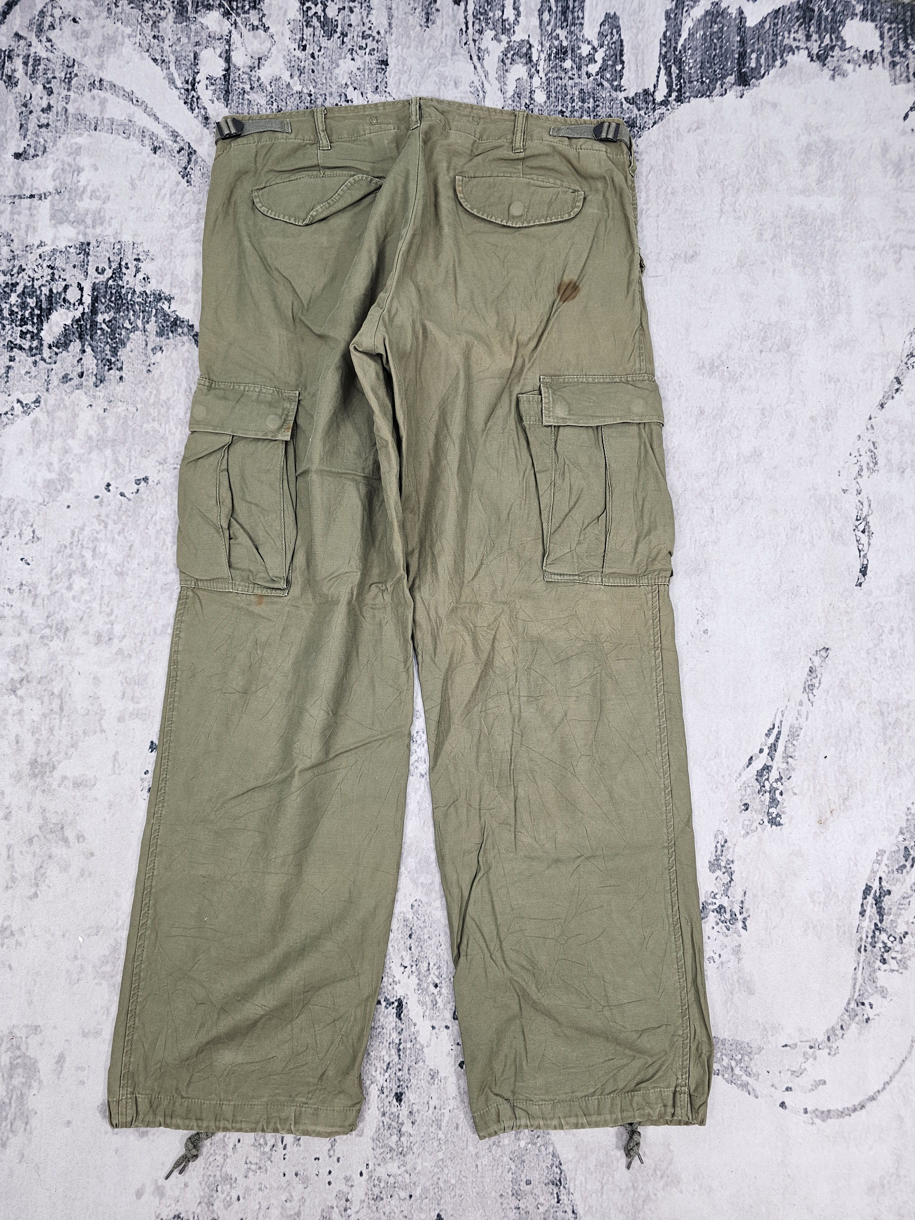 Japanese Brand BACK NUMBER Cargo Tactical Hunting Military Pants JB0284 Size US 35 - 2 Thumbnail