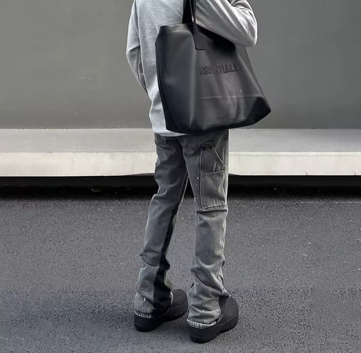 Japanese Brand × Vintage Skinny Jeans Men Street Splash-ink Fashion Size US 30 / EU 46 - 2 Thumbnail