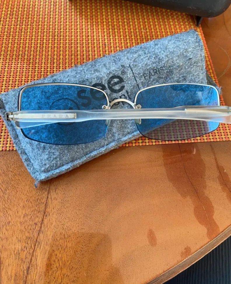 Prada × Vintage PRADA Sunglasses SPR 54A Star Sport Symbol Shield Mask RI883 Size ONE SIZE - 3 Thumbnail