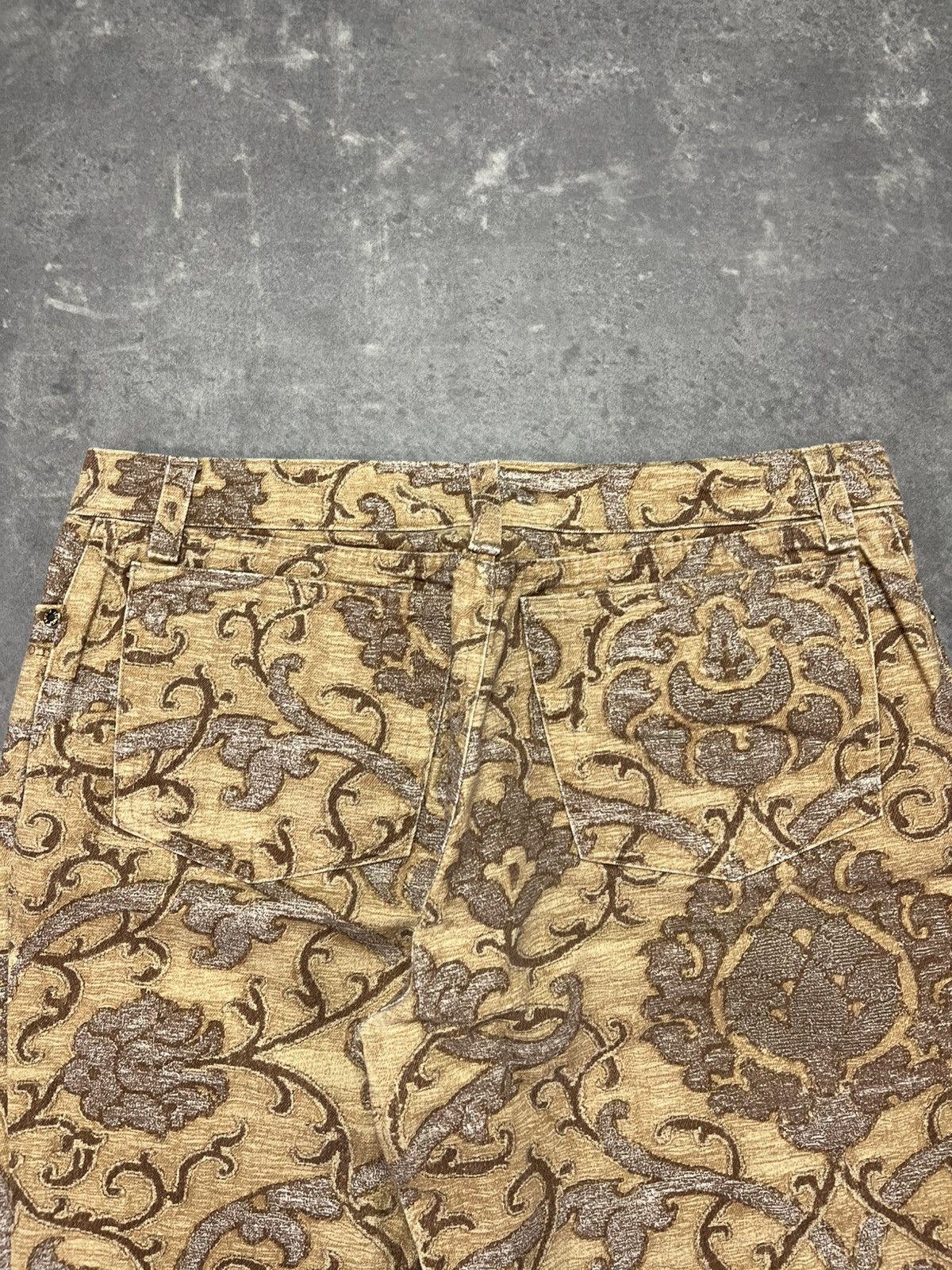 Roberto Cavalli 90s Roberto Cavalli Ornament Mozaic Denim Jeans 30 32 M Size US 32 / EU 48 - 11 Thumbnail