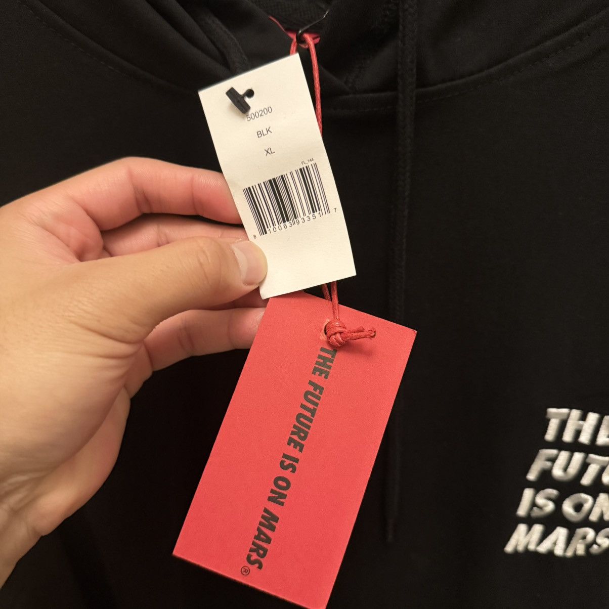 Other Men’s The Future is on Mars Hoodie Basketball Black Large Size US L / EU 52-54 / 3 - 3 Thumbnail