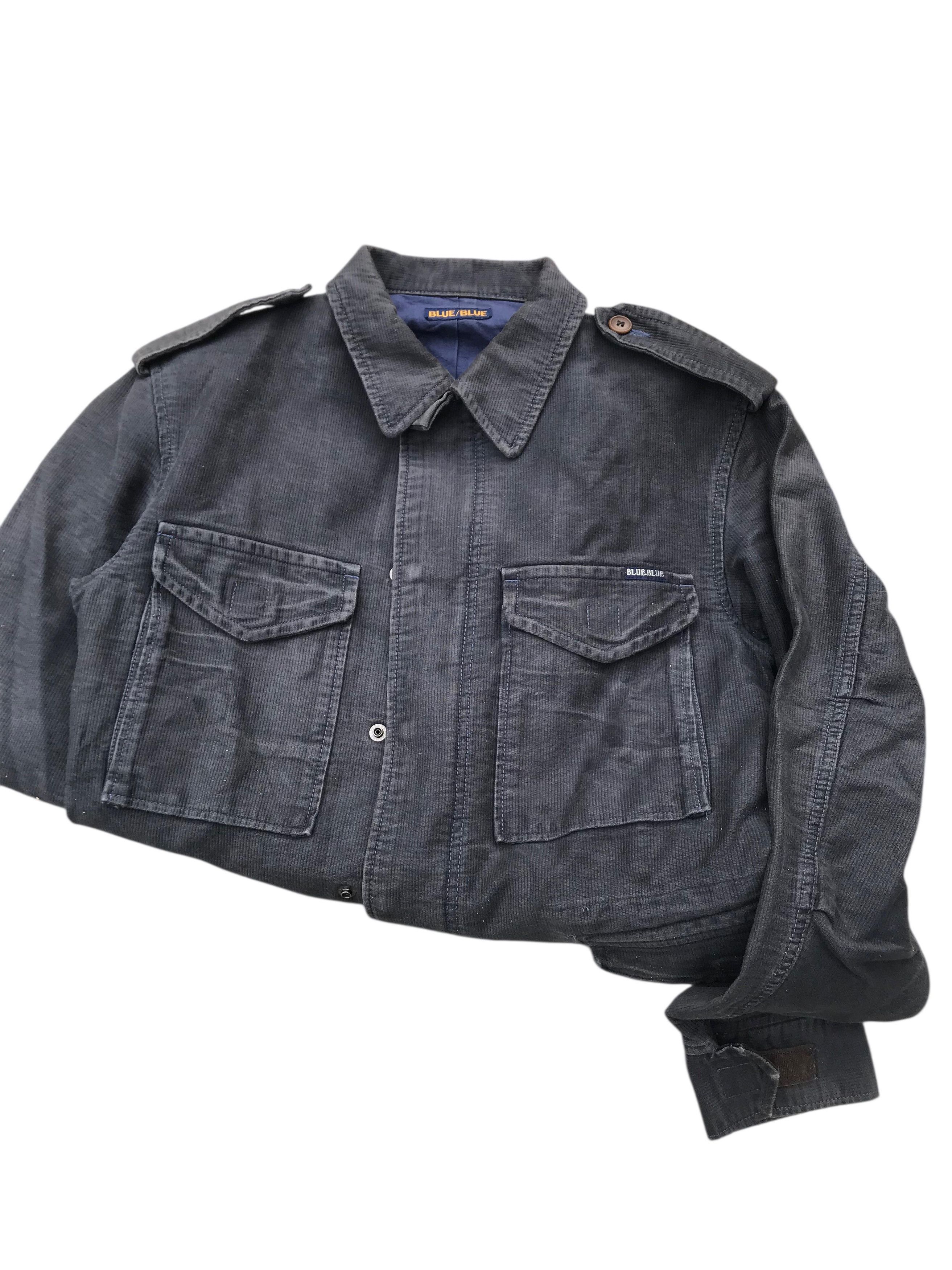 Blue Blue Japan Vintage Blue Blue Japan M65 Corduroy Jacket Size US L / EU 52-54 / 3 - 9 Thumbnail