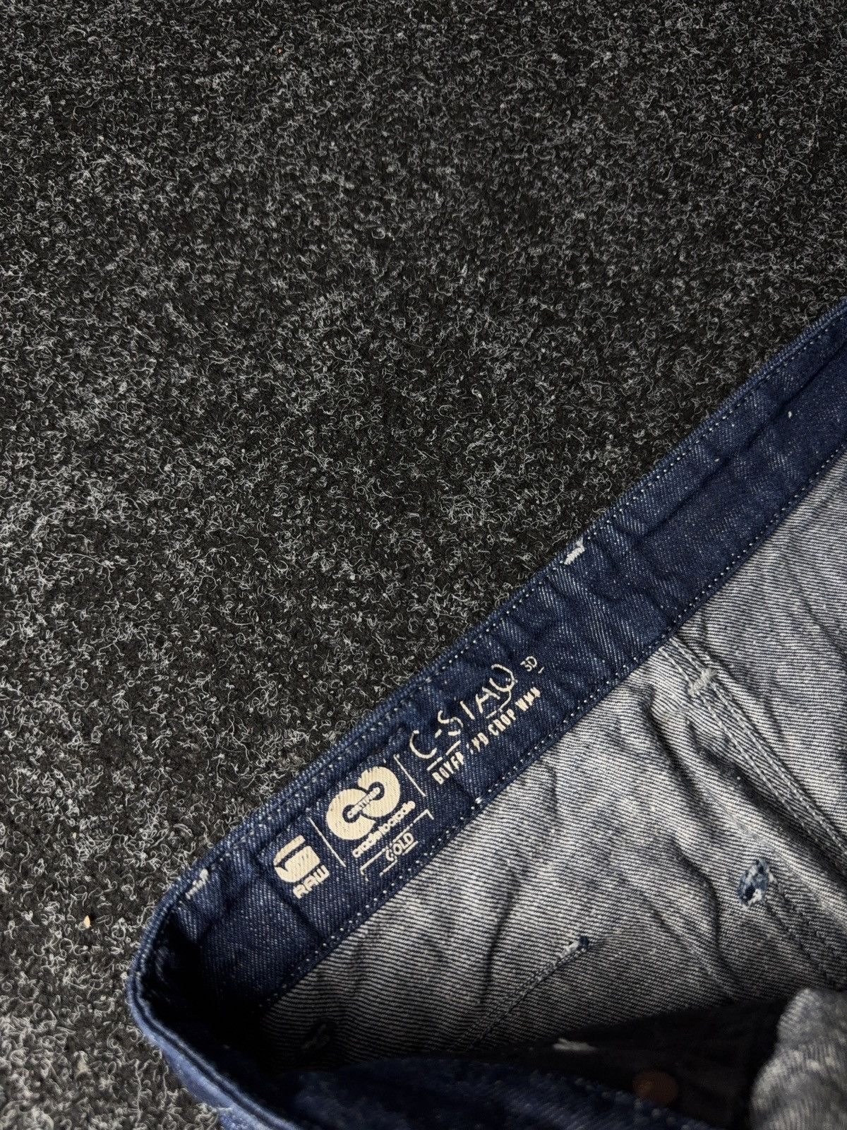 G-Star Vintage 00s Style G Star Raw denim pants jeans Y2K Size 29" - 8 Thumbnail