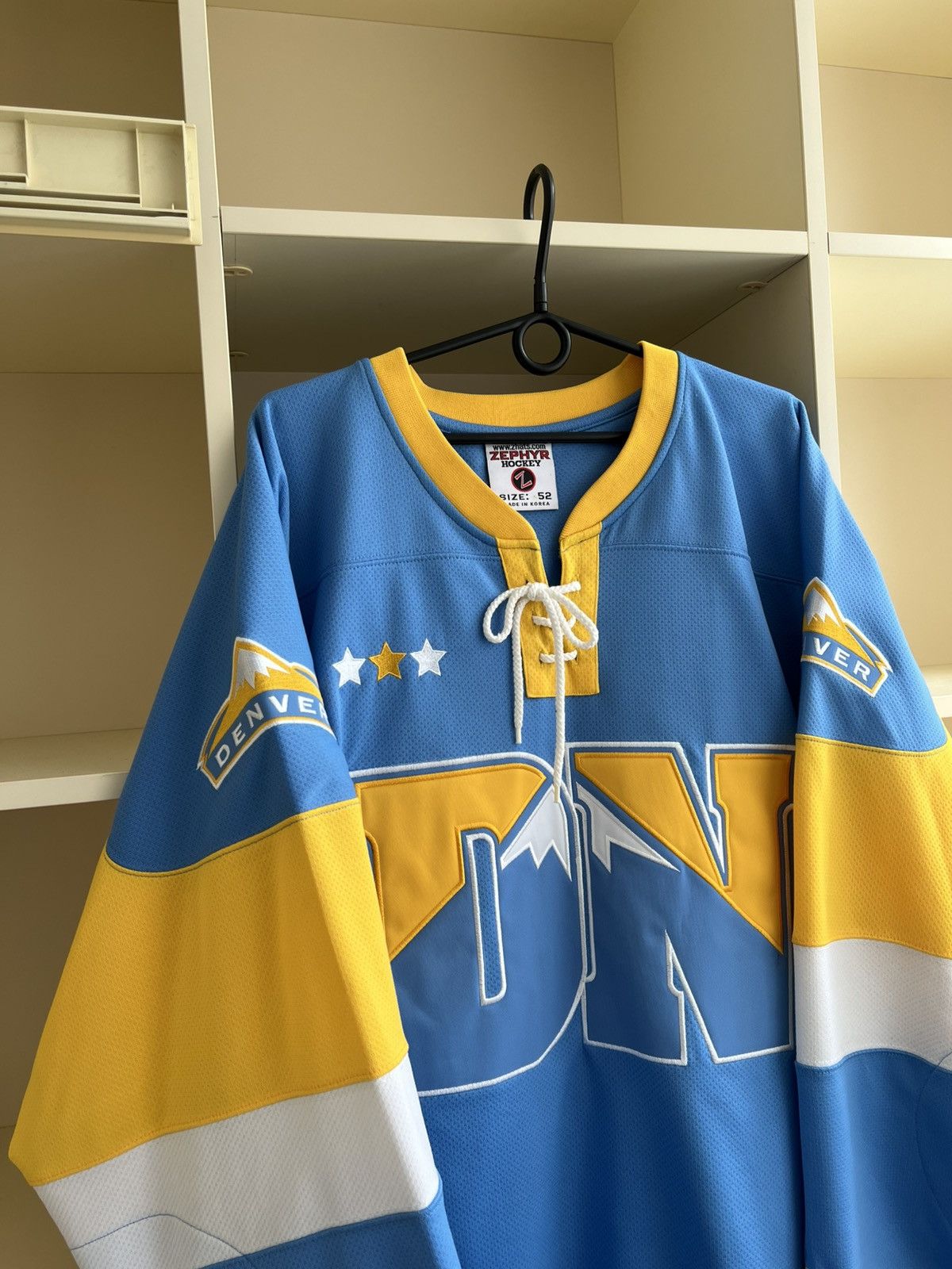 Vintage Vintage Zephyr Hockey Jersey Size 52 L/XL Size US XL / EU 56 / 4 - 4 Thumbnail