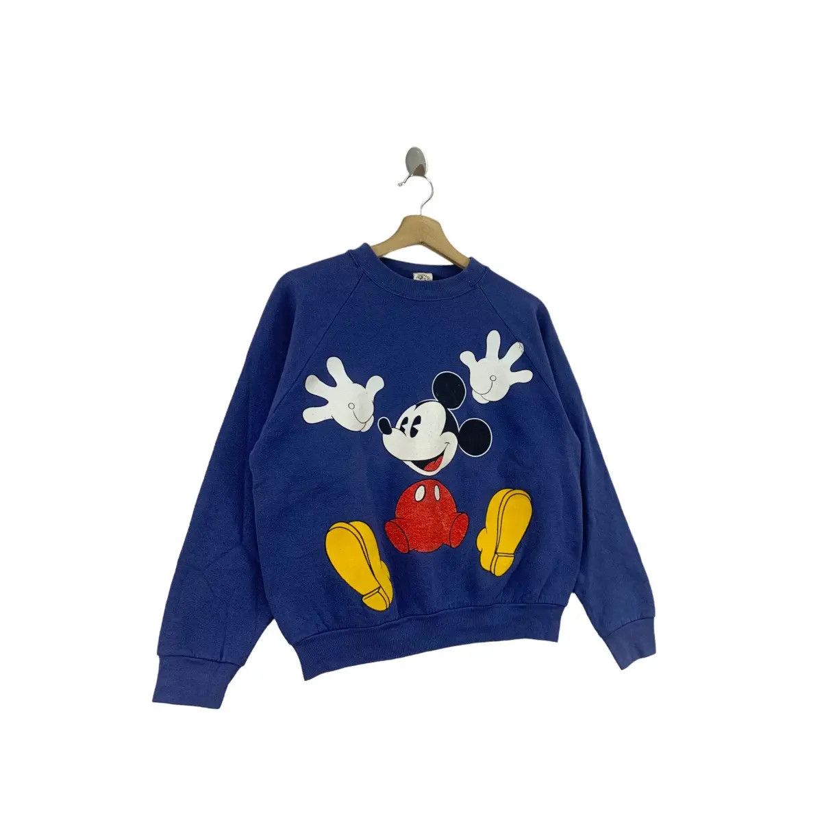 Disney Vintage 80’ DISNEY MICKEY MOUSE Hand Up Disneyland Size M / US 6-8 / IT 42-44 - 3 Thumbnail