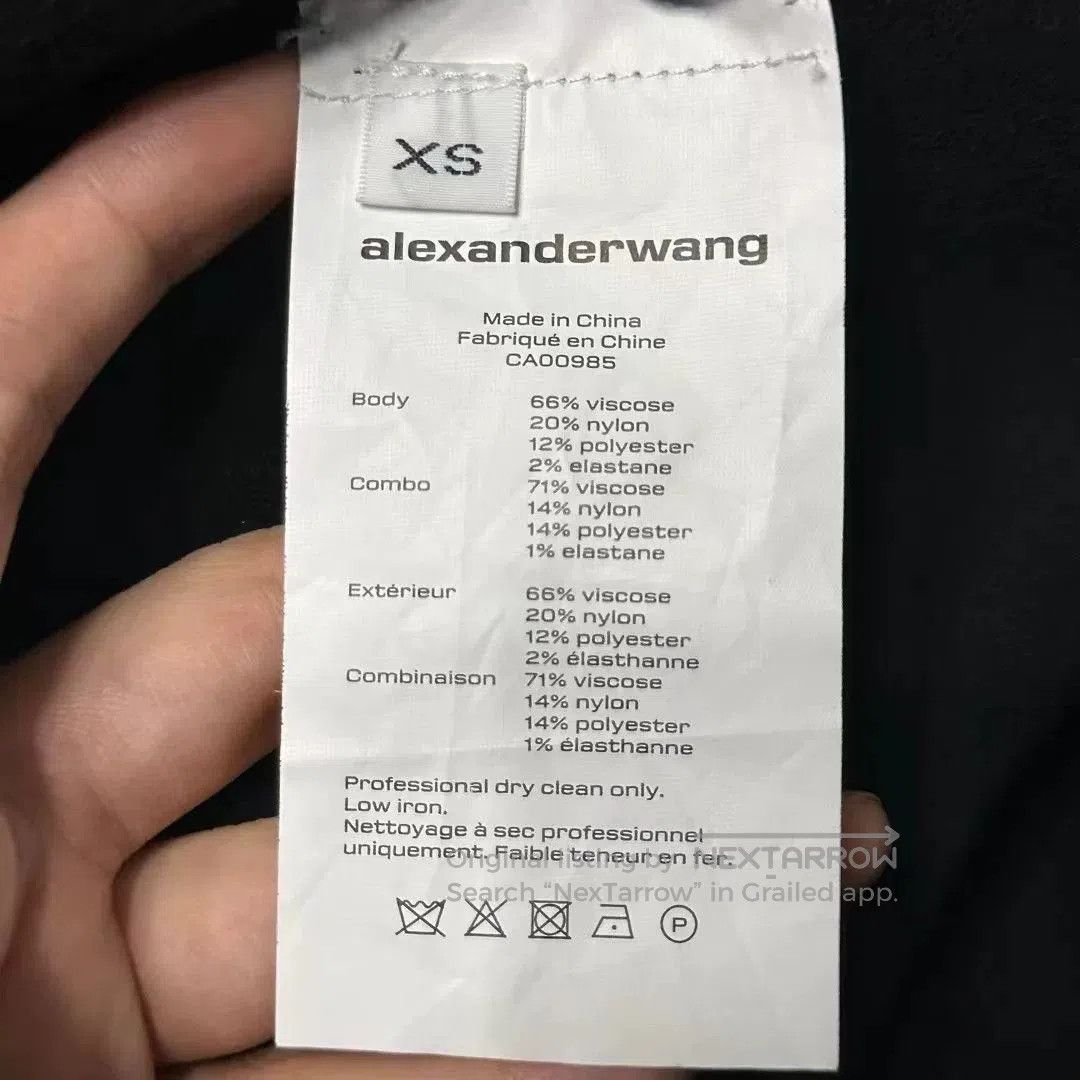 Alexander Wang Alexander Wang Black Sleeveless Dress. Size XS / US 0-2 / IT 36-38 - 4 Thumbnail