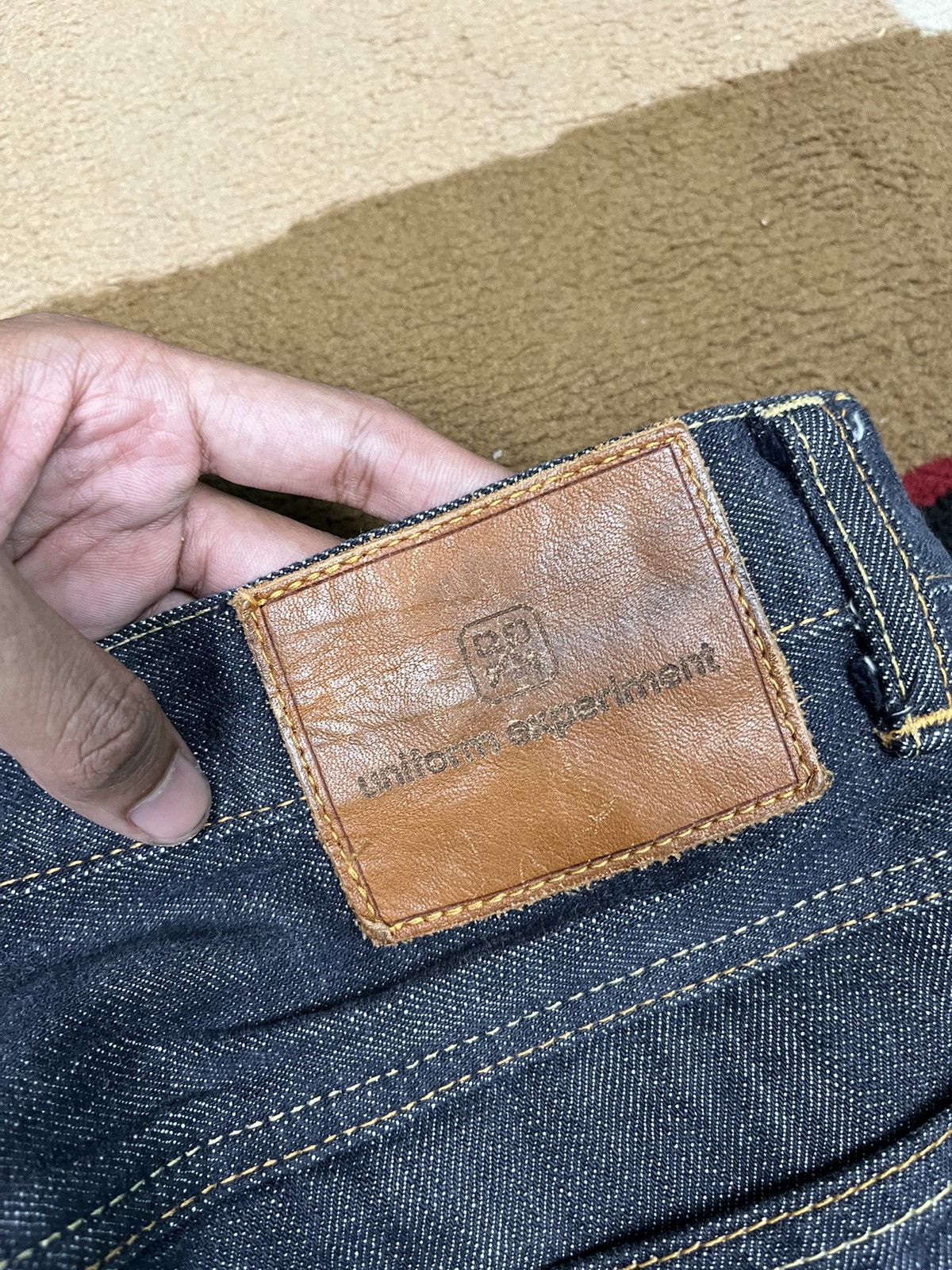 uniform experiment Uniform Experiment By Sophnet Japanese Brand Denim Pants Size US 31 - 8 Thumbnail