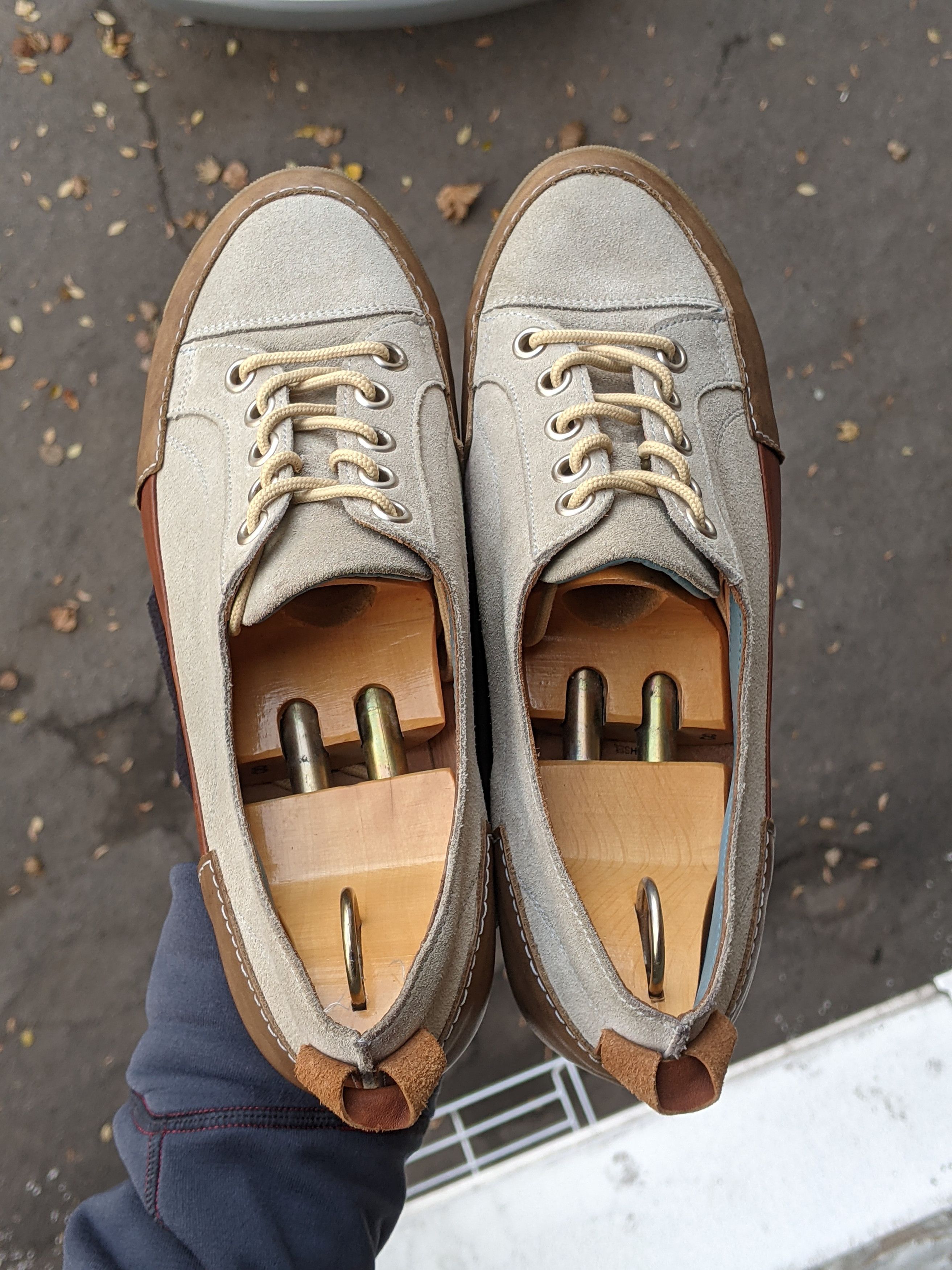 Japanese Brand Think! Leather Casual Sneakers Shoes Prada Dior Puma Size US 9 / EU 42 - 6 Thumbnail