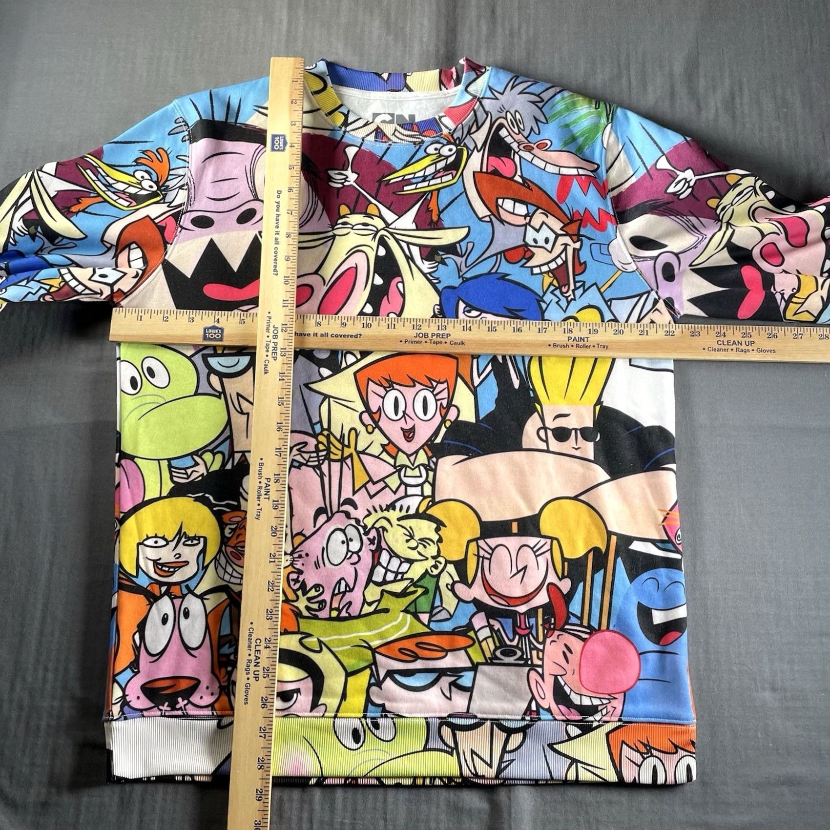 Gloverall Cartoon Network Pullover Sweatshirt Men Medium Multicolor Retro 2018 CN Size US M / EU 48-50 / 2 - 3 Thumbnail