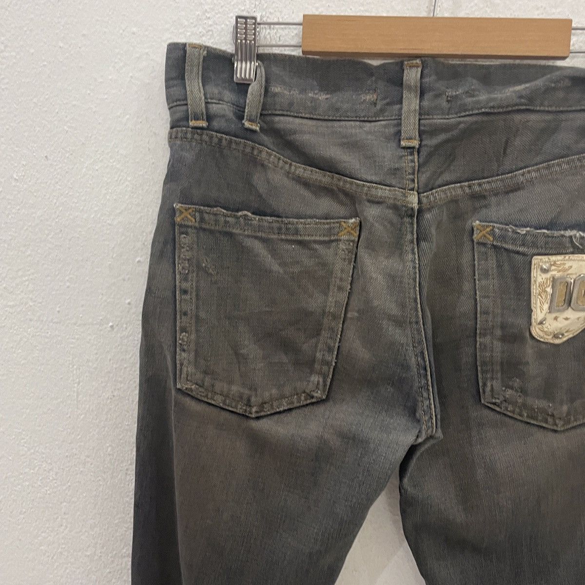 Dolce & Gabbana Vintage Dolce & Gabbana Distressed Denim Size 34" / US 12 / IT 48 - 12 Thumbnail