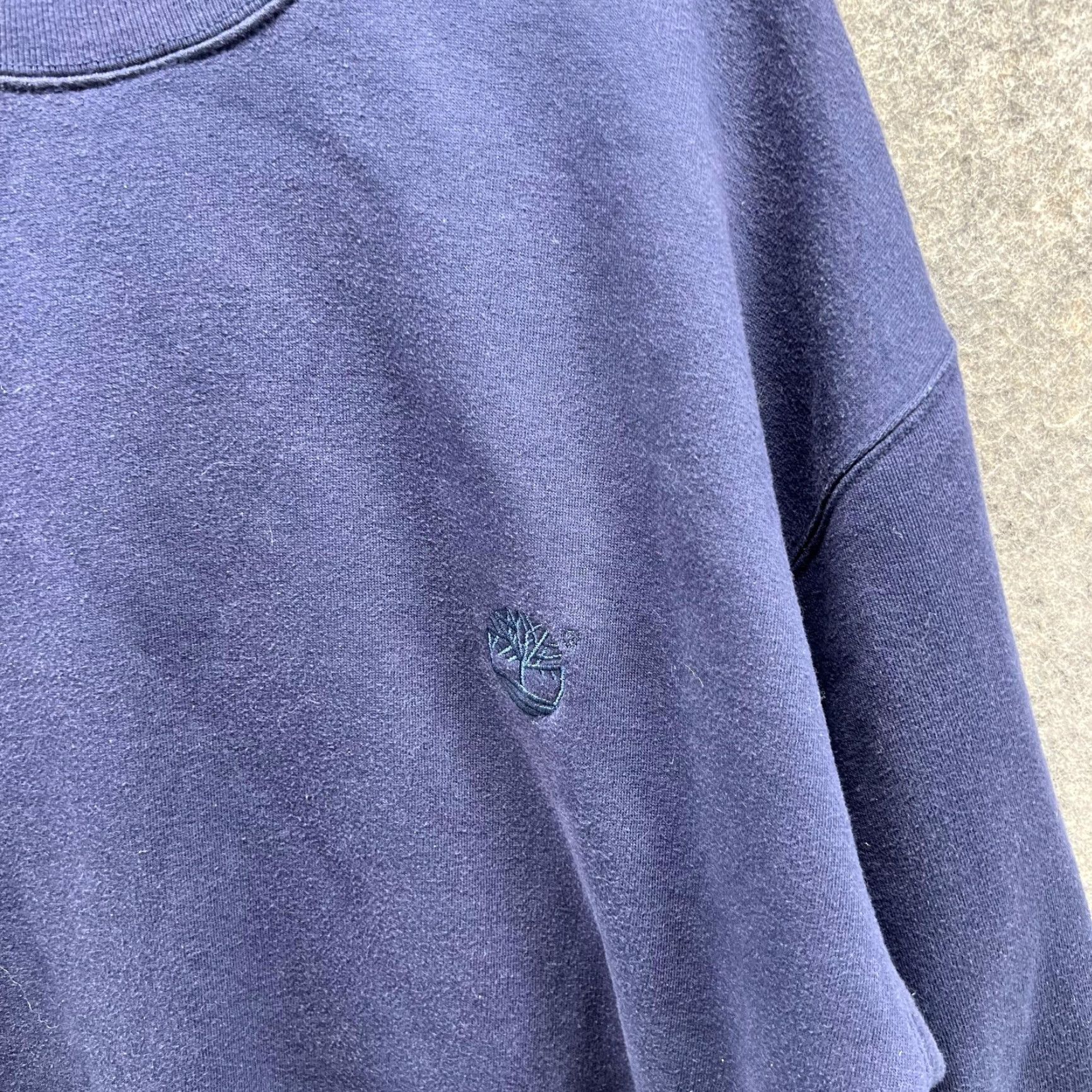 Timberland VINTAGE Timberland Sweater Men Medium Adult Blue Navy Crewneck Pullover Sweatshirt Knit Fleece Logo - Mens Size US M / EU 48-50 / 2 - 4 Thumbnail