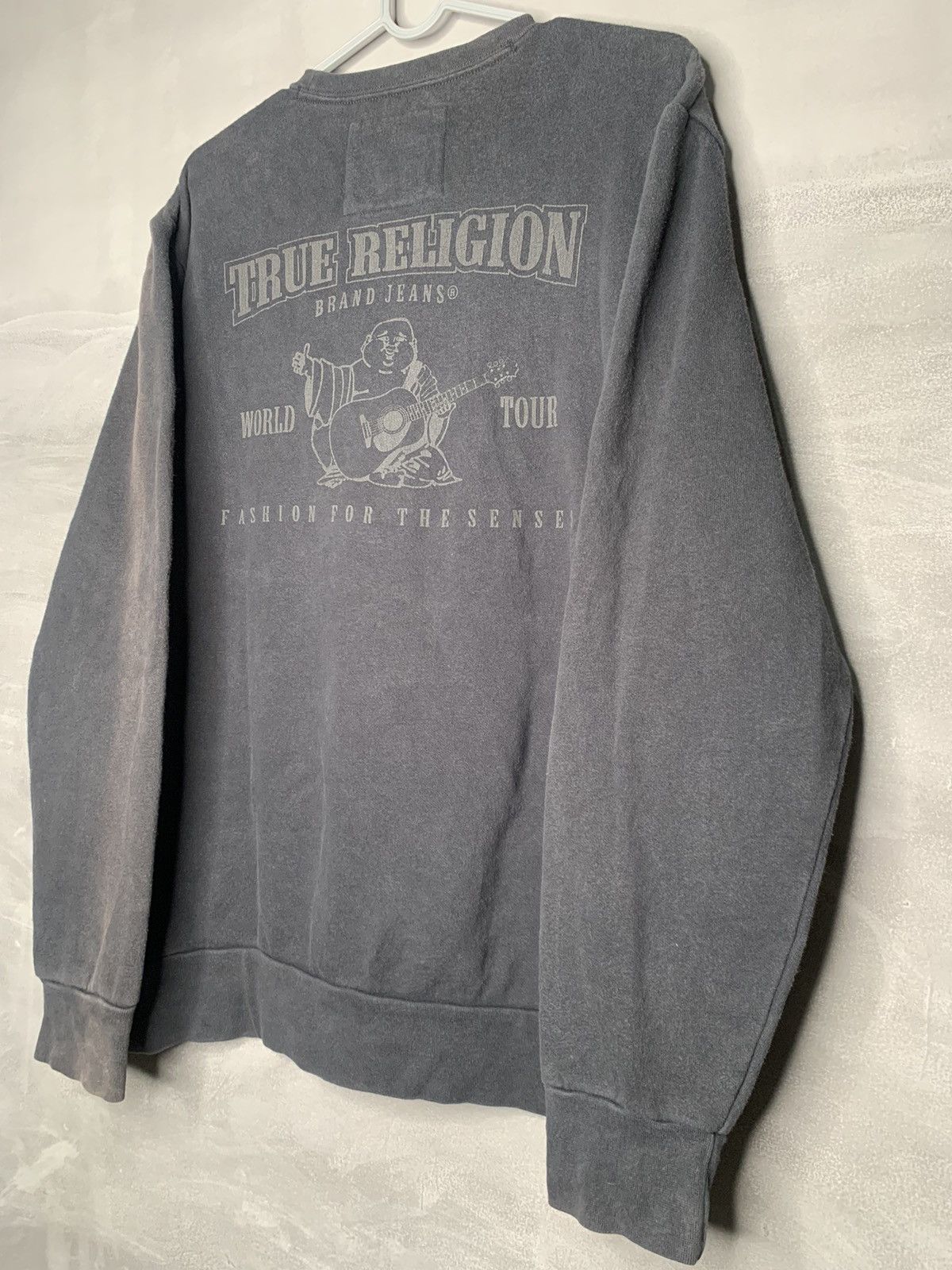 True Religion True Religion Buddha Reflective Logo Sweatshirt Size US S / EU 44-46 / 1 - 7 Thumbnail