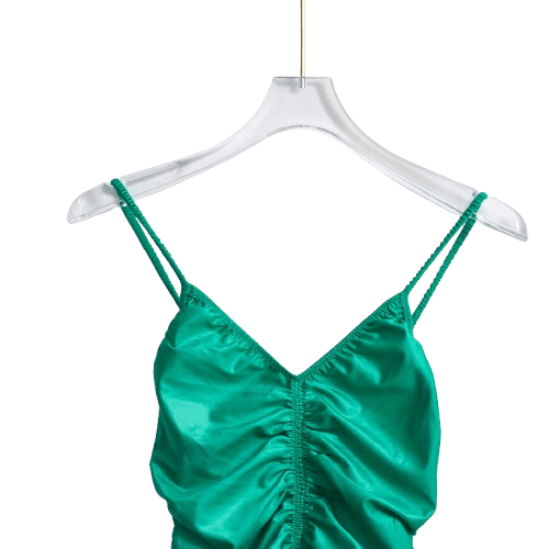 Alexander Wang Poison Ivy Ruched Cami Slip Dress Size S / US 4 / IT 40 - 4 Thumbnail