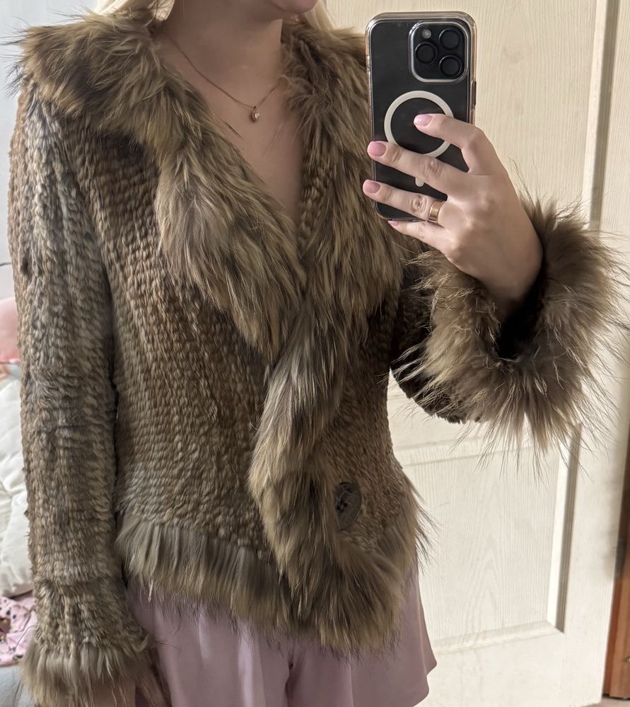Dolce & Gabbana Dolce Gabbana FR. F9005F Rabbit Fox Fur Jacket Size S / US 4 / IT 40 - 2 Thumbnail