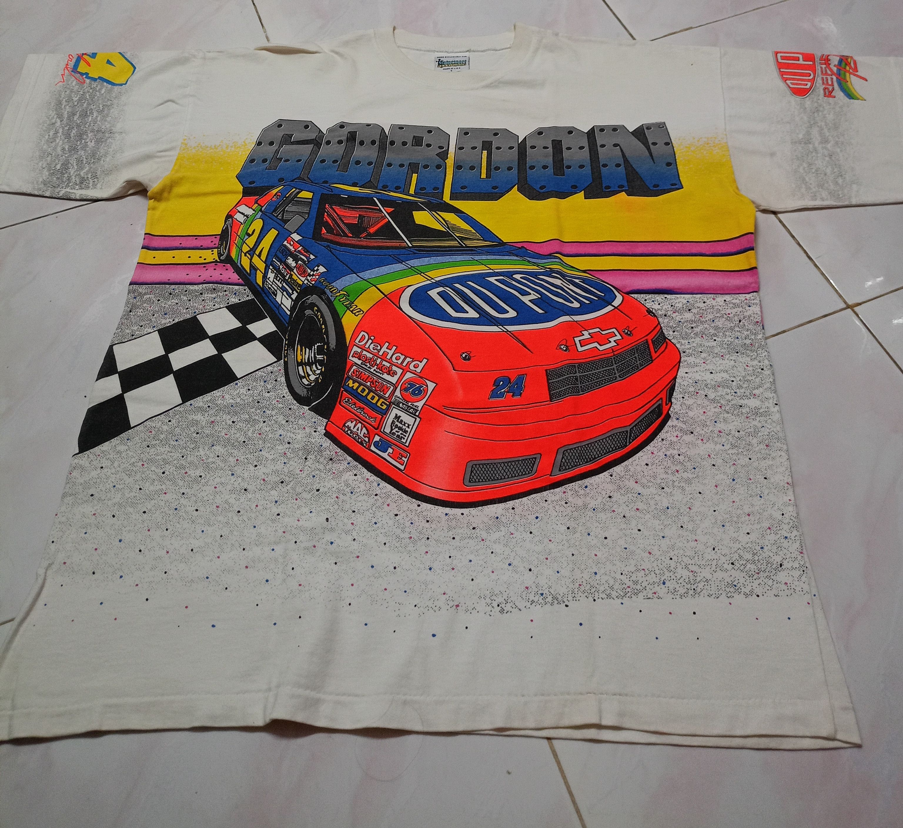 Vintage AOP NASCAR JEFF GORDON ©1994 Size US L / EU 52-54 / 3 - 2 Thumbnail